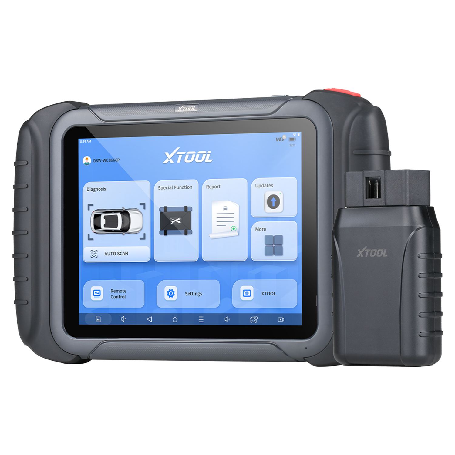 XTOOL D8W Smart OBD2 Scanner WIFI Car Diagnostic Tool With ECU Coding Active Test Key Programming 38 Resets CAN FD DOIP Topology