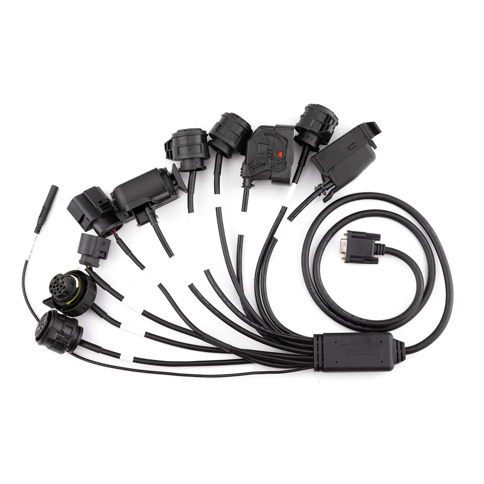 GODIAG VAG Gearbox Cable 9 in 1 Set for DQ200/ DL501/ VL300/ VL381/ DQ500/ DQ250/ DQ380 used with AUTEL GBOX/ XHORSE Multiprog