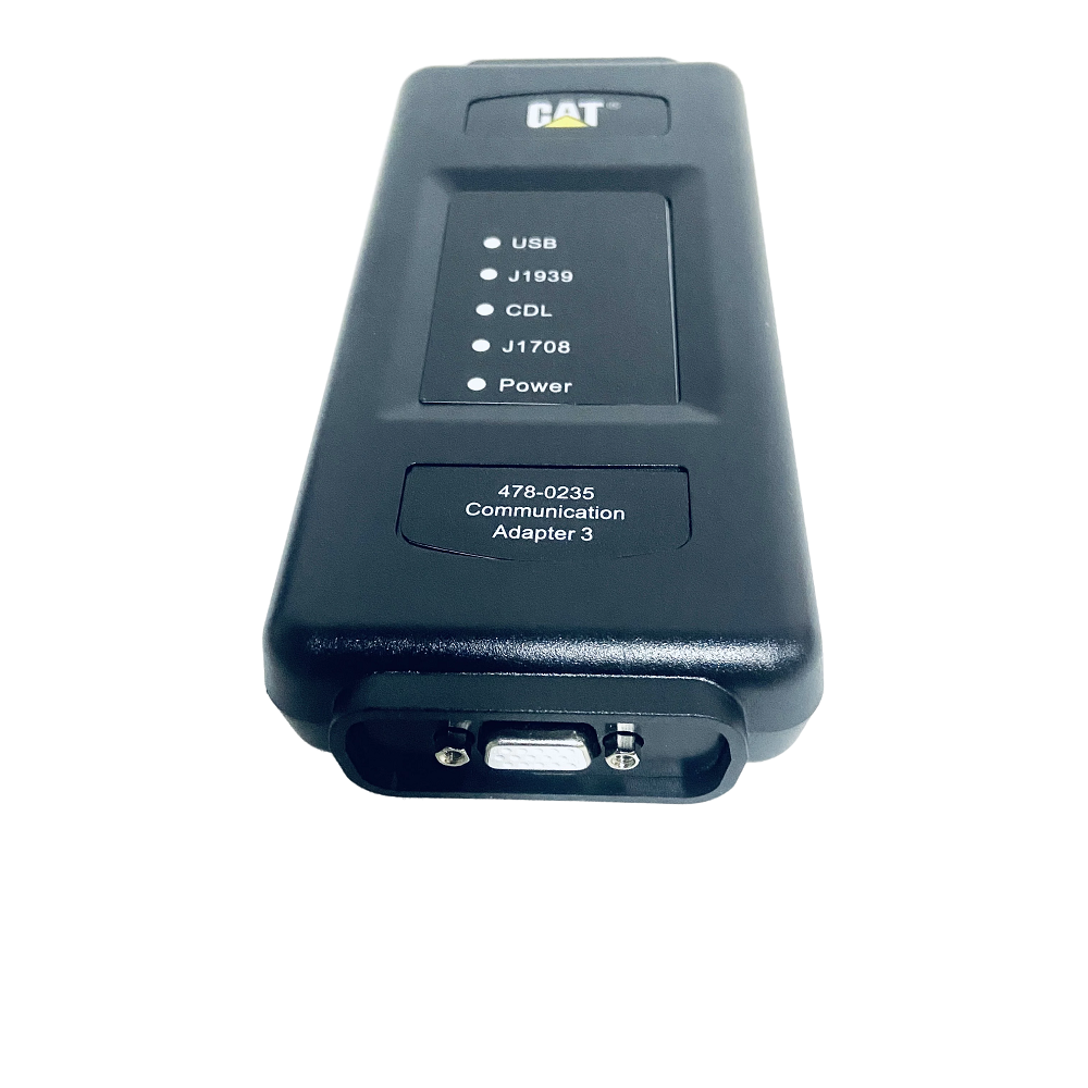 2025A Cat ET4 Adapter 478-0235 with Ethernet Cable OBD2 Truck Scanner for 2023A Caterpillar Excavator Truck Diagnostic Tool