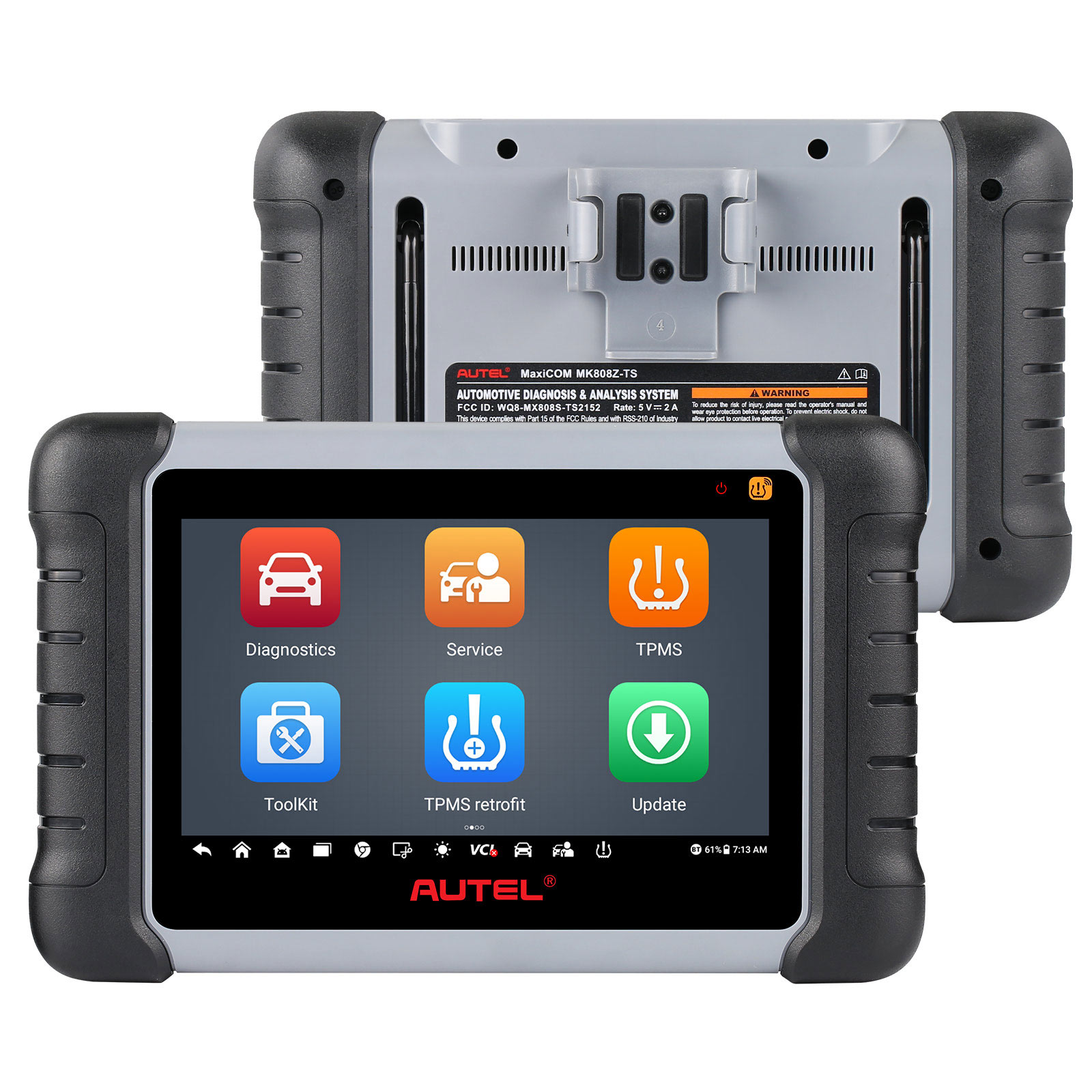 Autel MaxiCOM MK808S-TS TPMS Relearn Tool Support Sensor Programming and Battery Testing Functions MK808S TS 