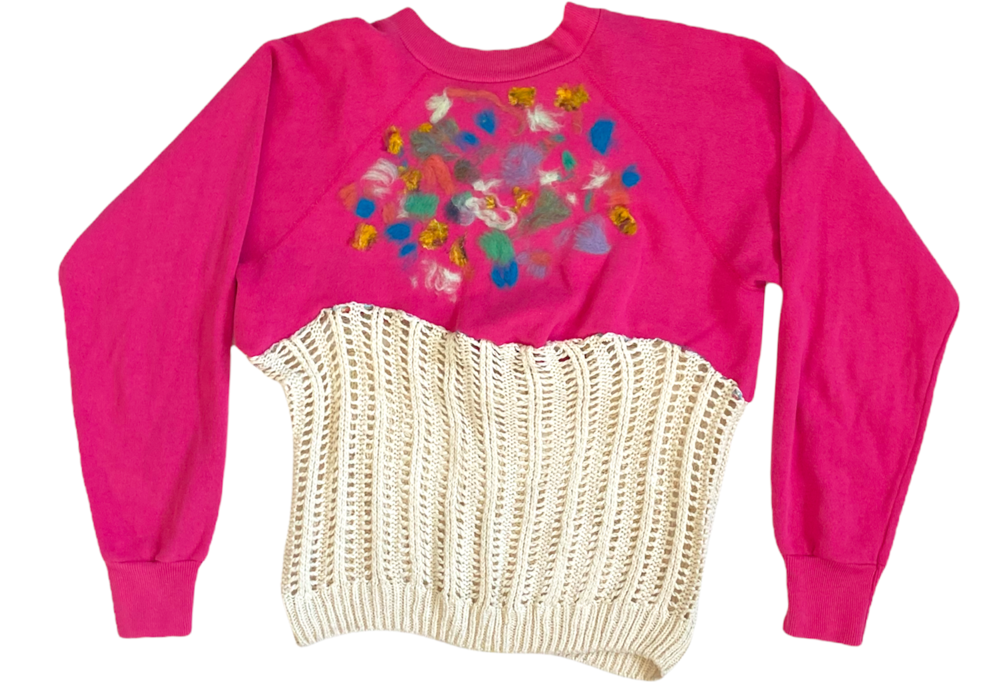 The Jeris Patchwork upcycled Jumper