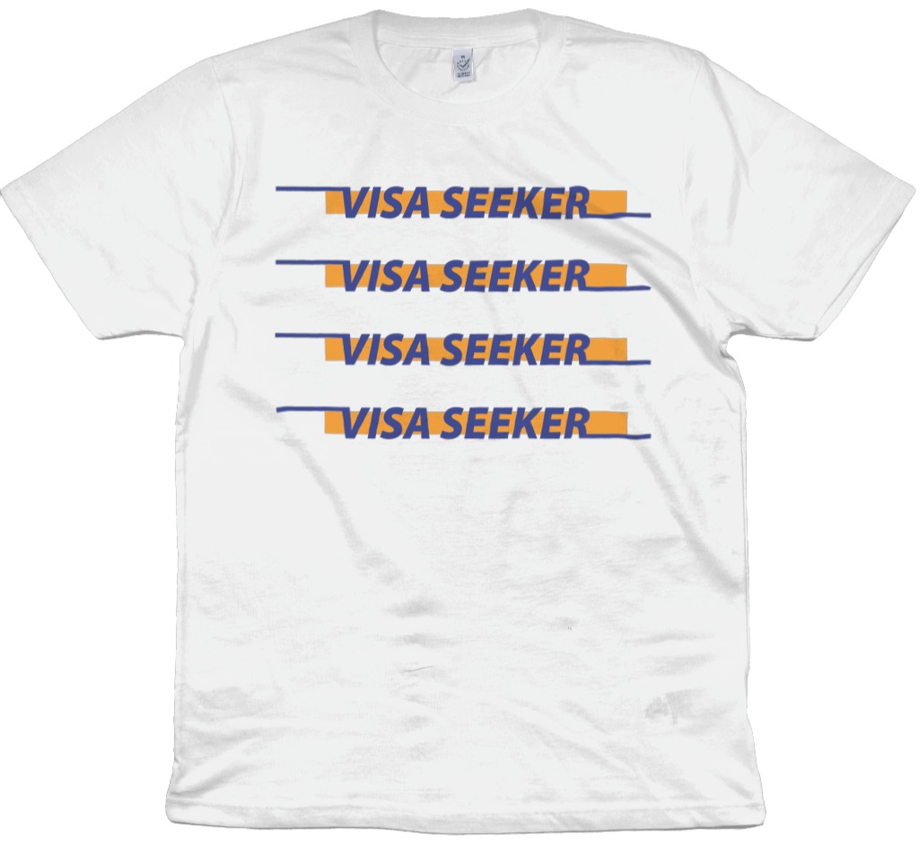 Visa Seeker Unisex Cotton T-shirt