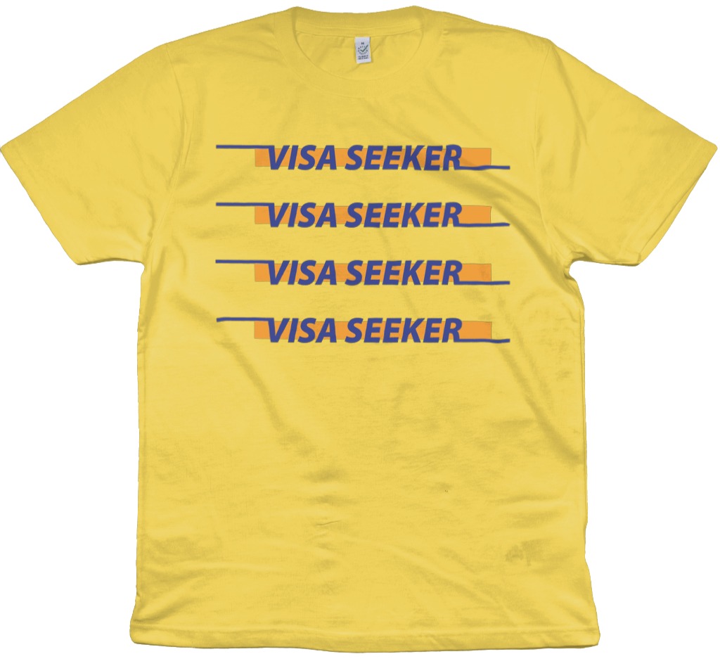 Visa Seeker Unisex Cotton T-shirt