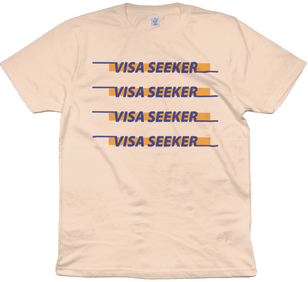 Visa Seeker Unisex Cotton T-shirt