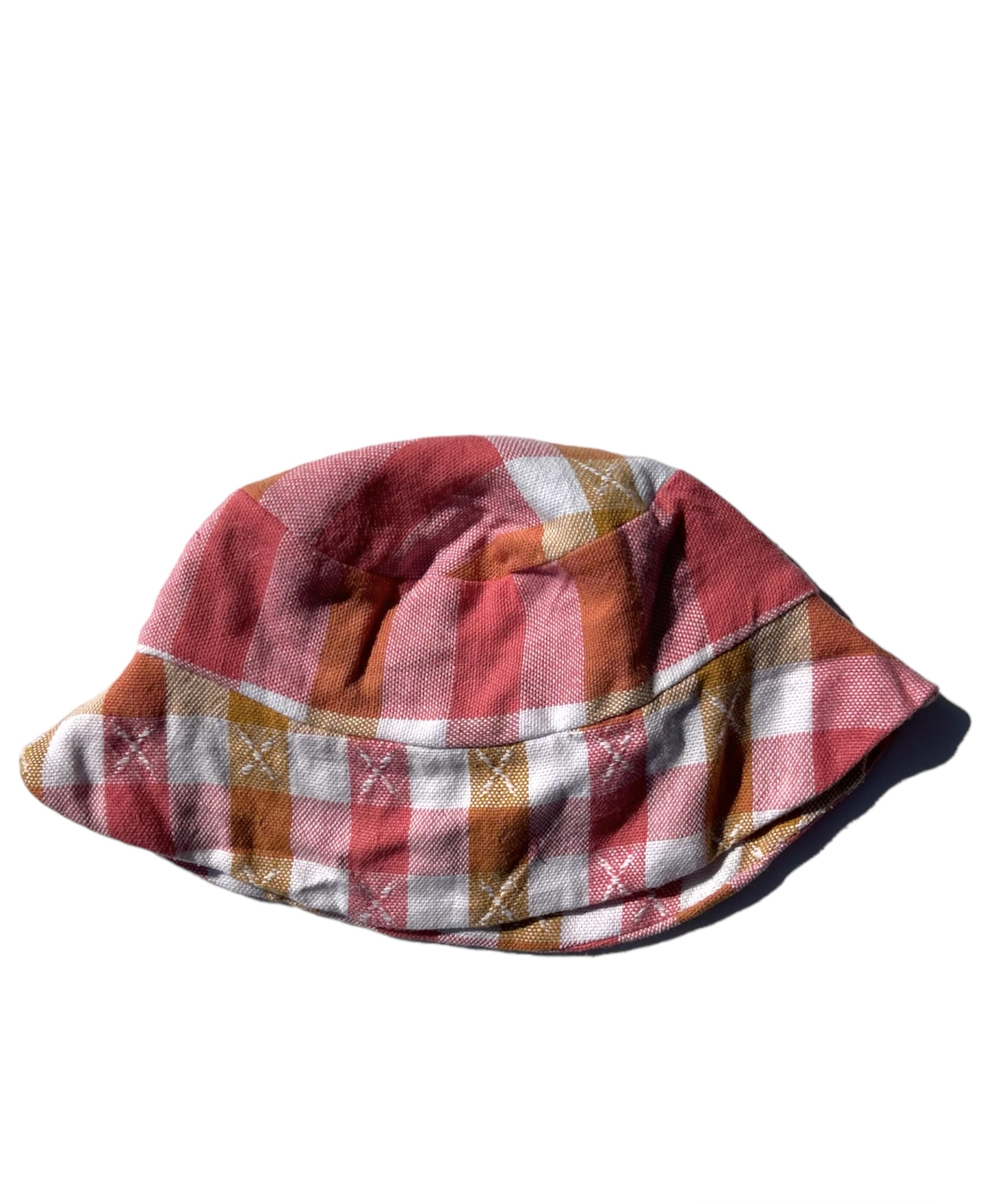 Chum Chum Picnic See Ya Sucker Upcycled Tablecloth Hat 