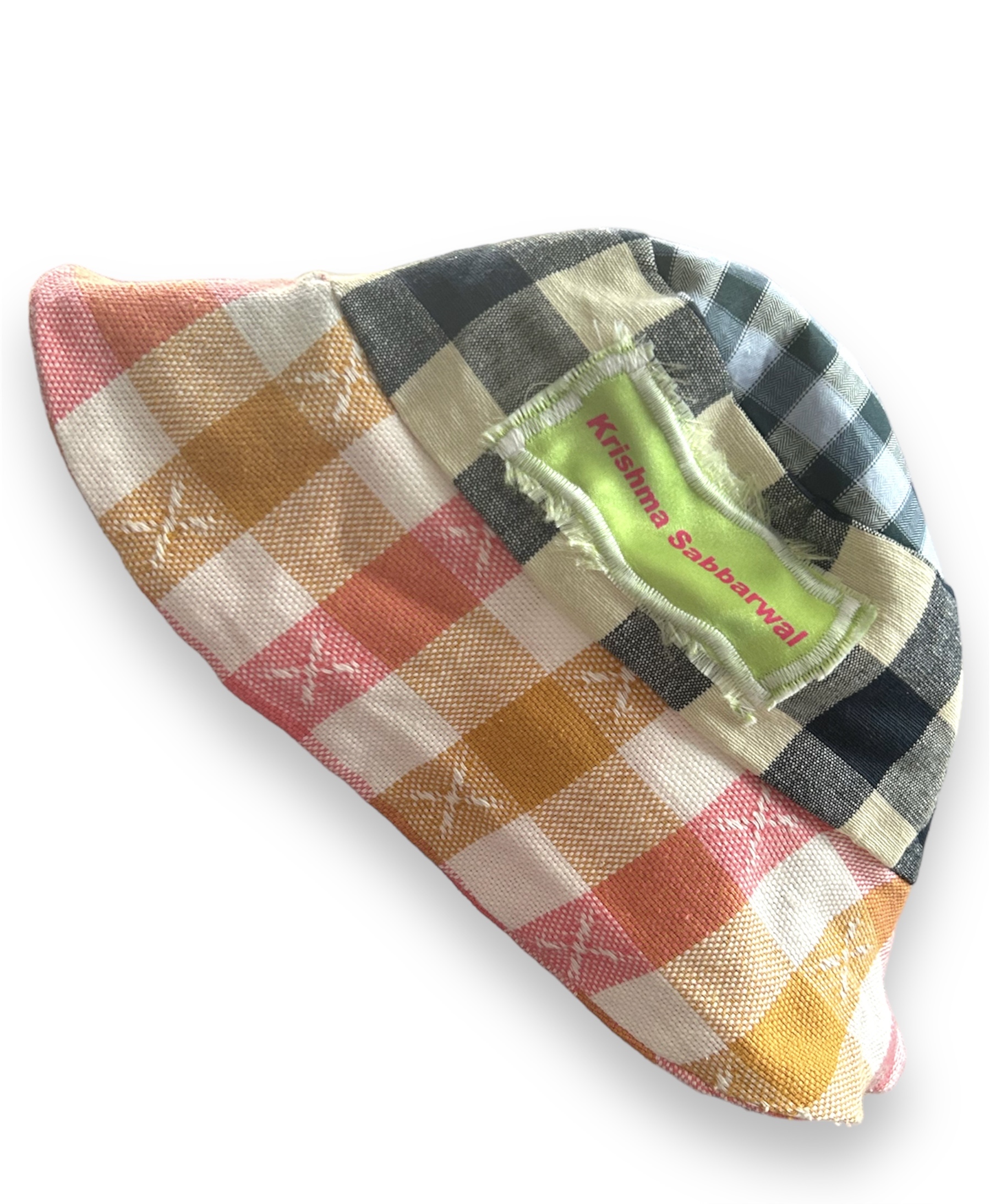Chum Chum Picnic See Ya Sucker Upcycled Tablecloth Hat 
