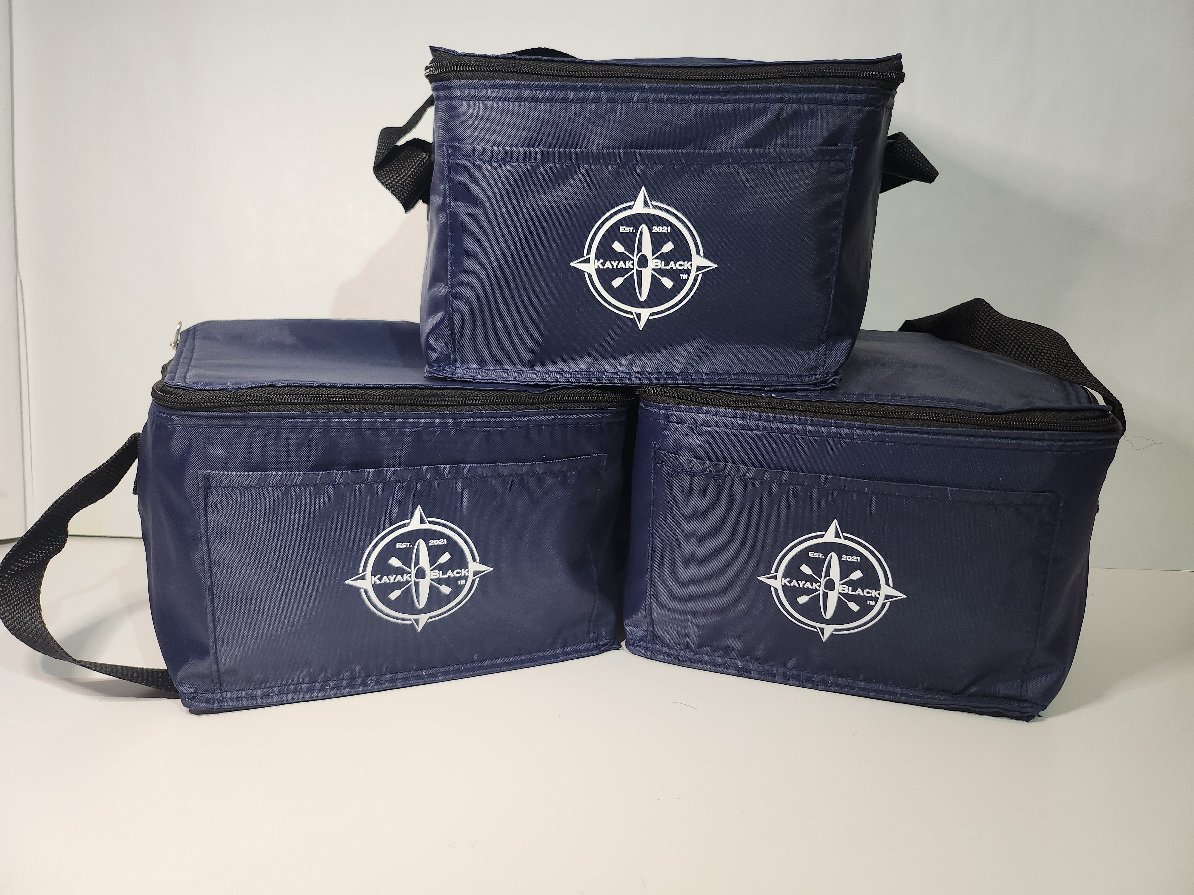 Kayak Black 6 Pack Cooler Bag