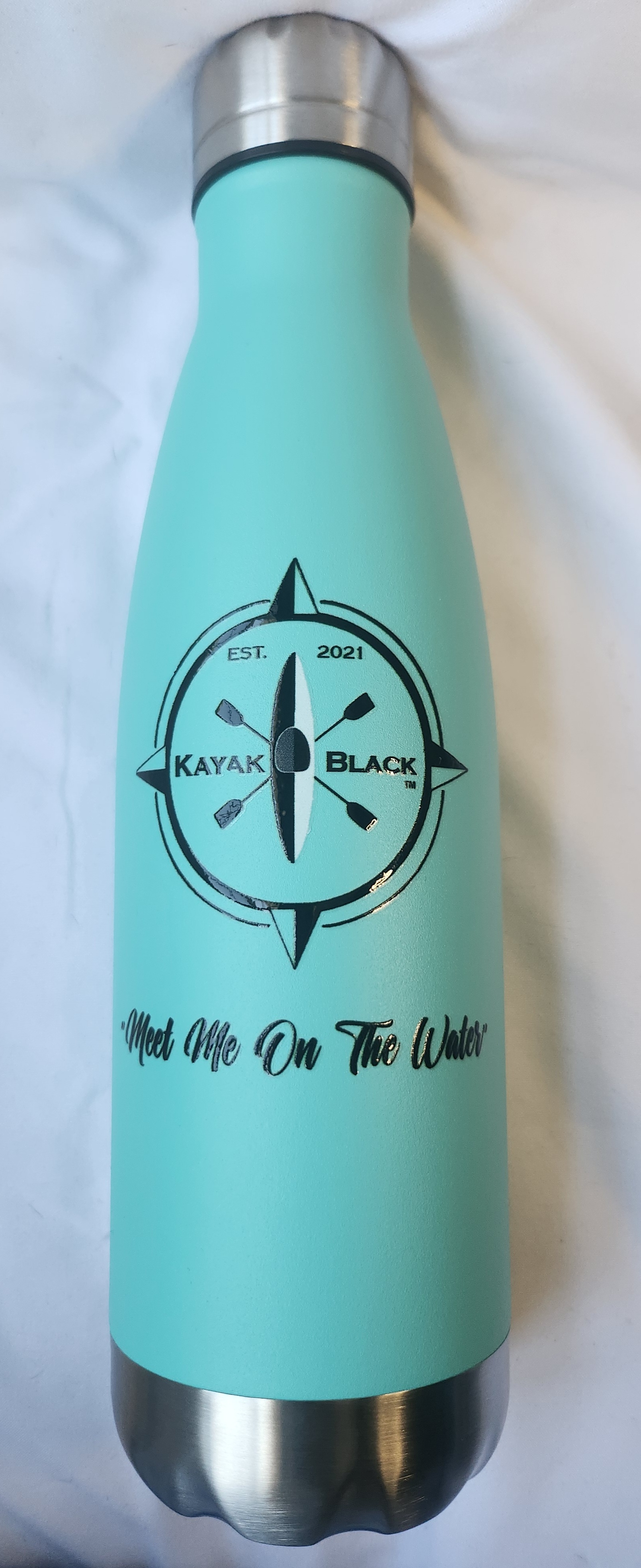 Kayak Black Insulated bottles