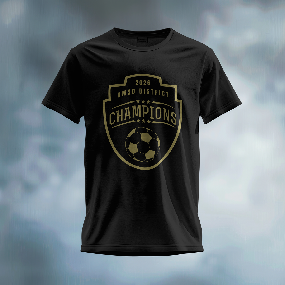 Soccer Championship Gold T-Shirt