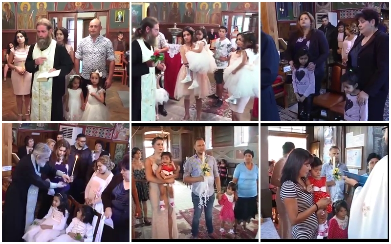 Botez 242 Old baptism sister