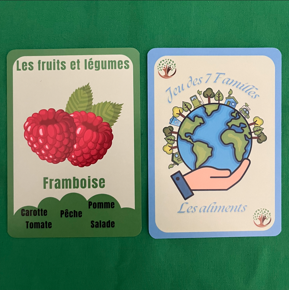 Jeu de 7 familles - Les aliments