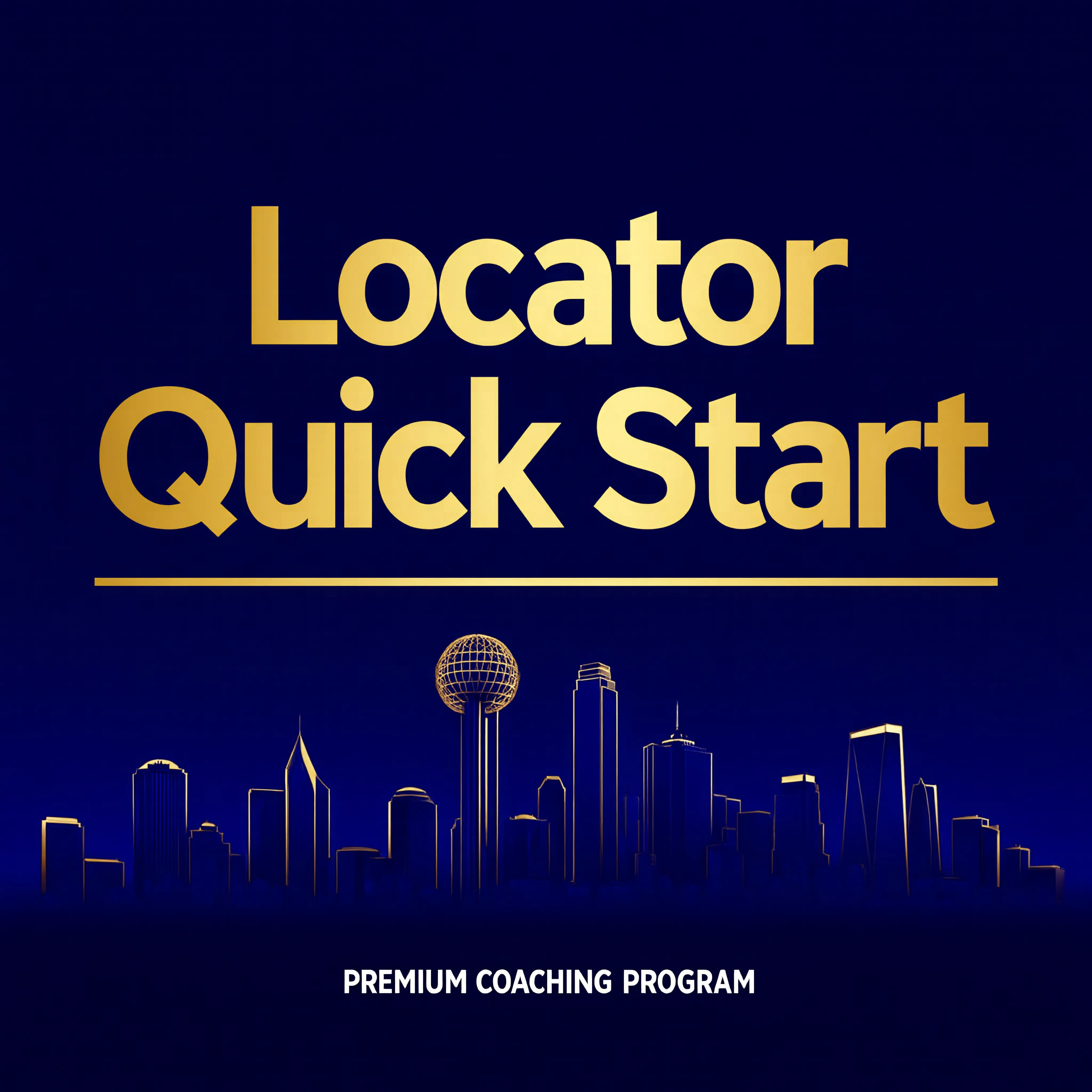 Locator Quick Start — Fast Cash Flow for New Agents