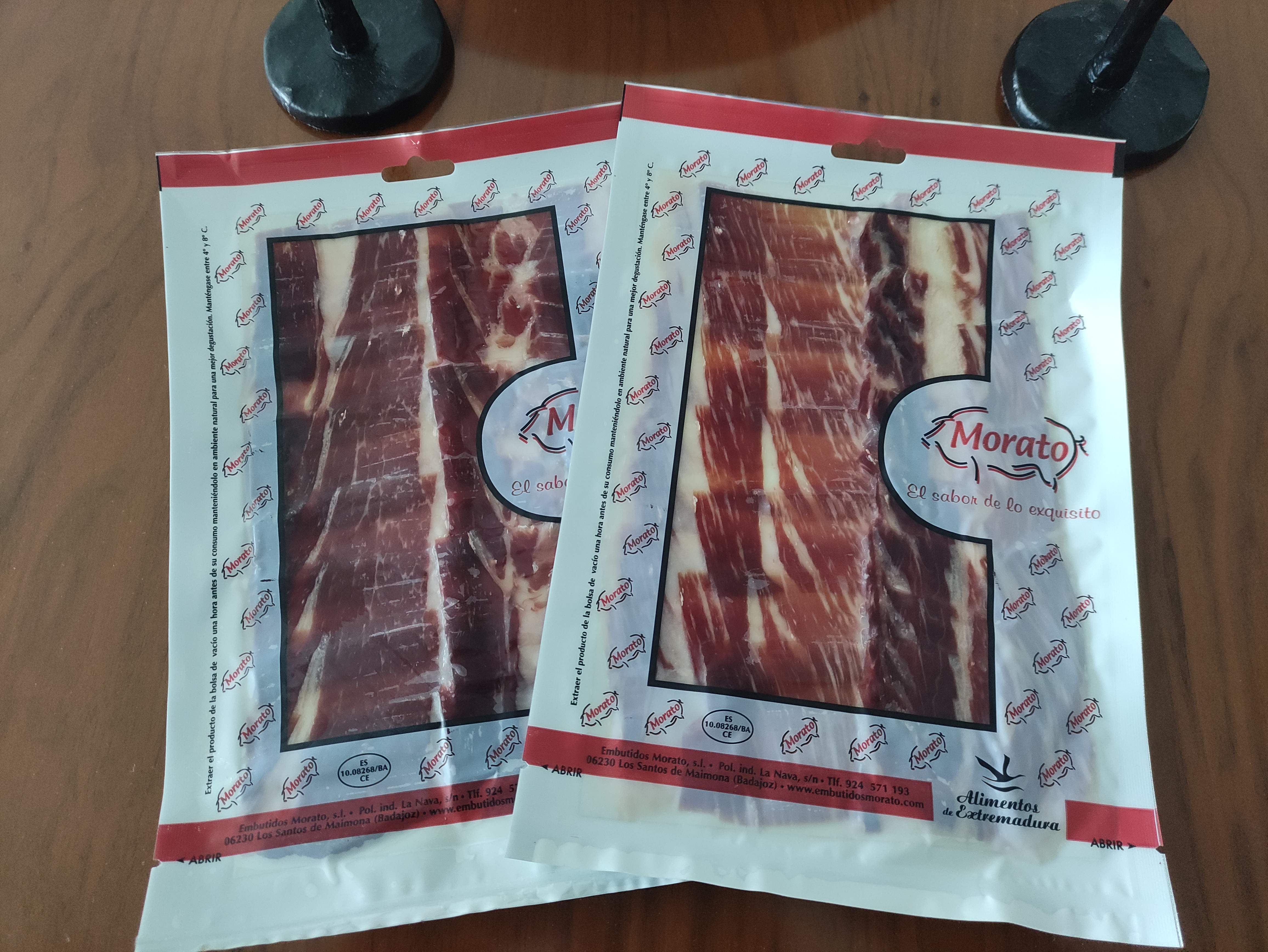 Presunto Ibérico 100% de bolota fatiado, 100g cortado à faca