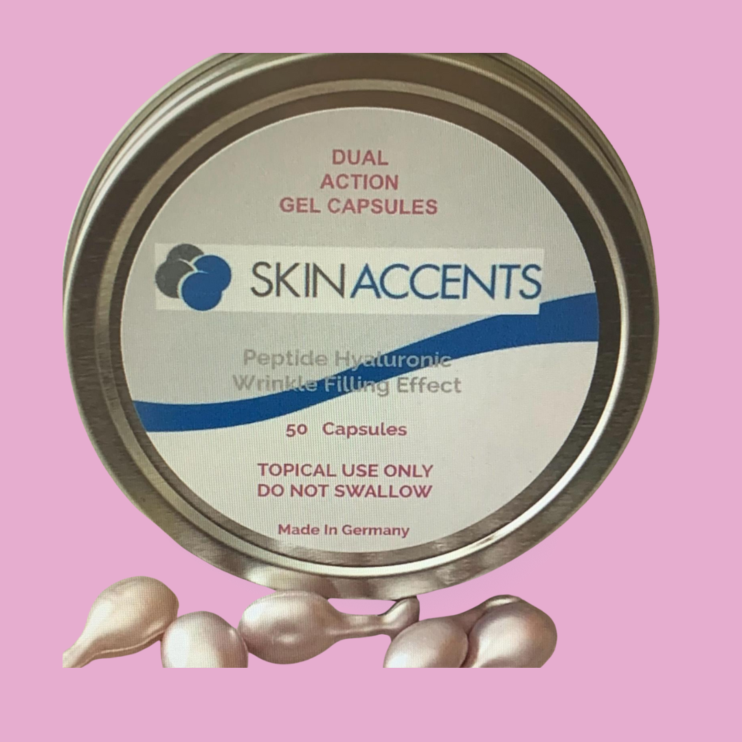 Dual Action Peptide Gel Capsules      50 Capsules Per Tin