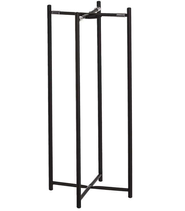 Round Plant Stand, Black