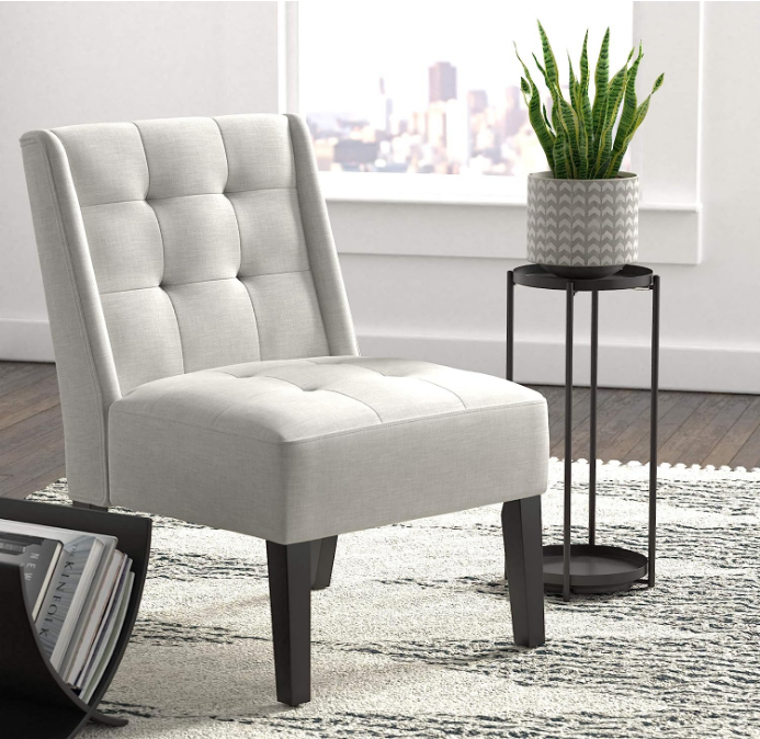 Round Plant Stand, Black