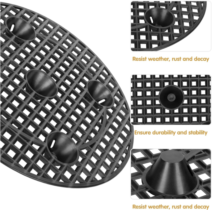 4 Pieces Potted Plant Stand Holder, Large Planter Holder,Heavy Duty Indoor Outdoor Garden Patio Flower Pot Stands 12 Inch