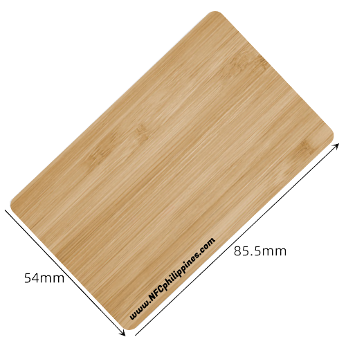 Wood NFC - bamboo - Contact less