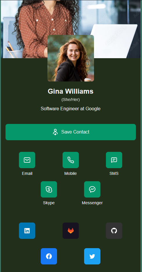Wood NFC - bamboo - Contact less