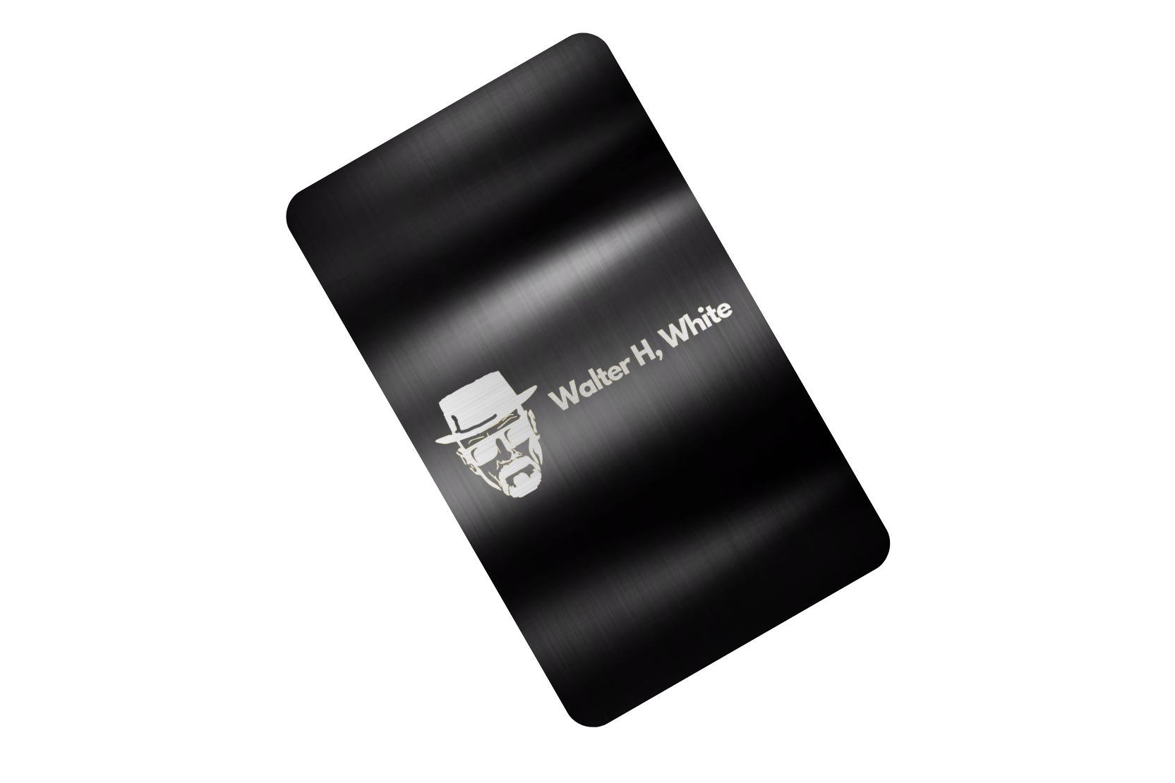 Metal NFC - Obsidian - Contact less