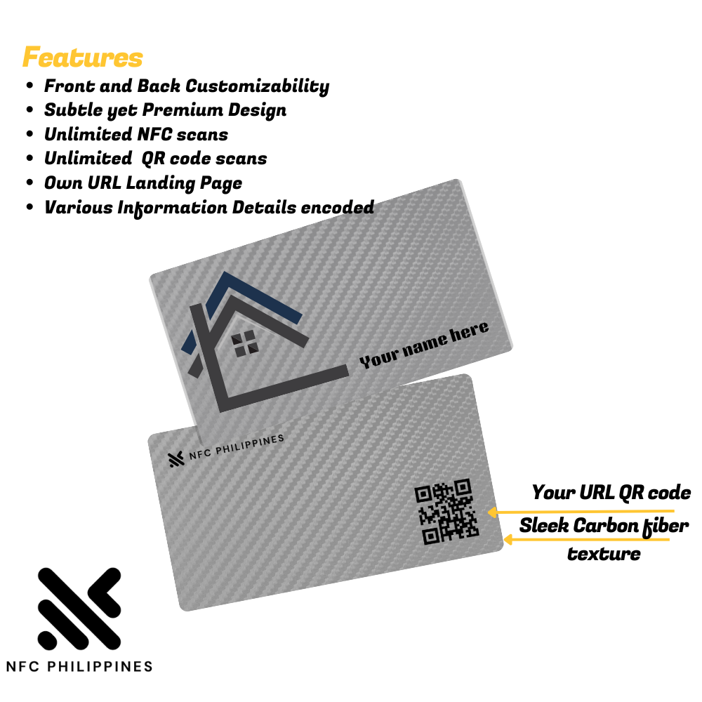 Carbon Fiber - Ash Gray - Contactless