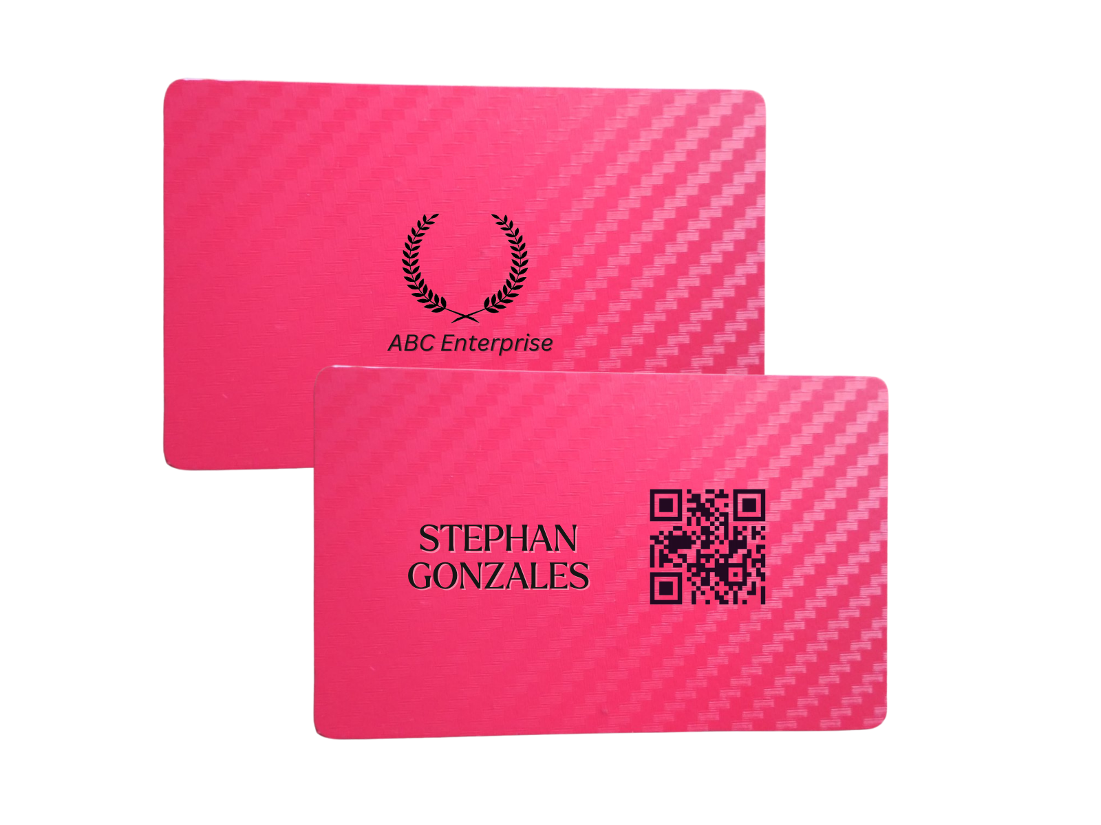 Carbon Fiber - Red - Contactless