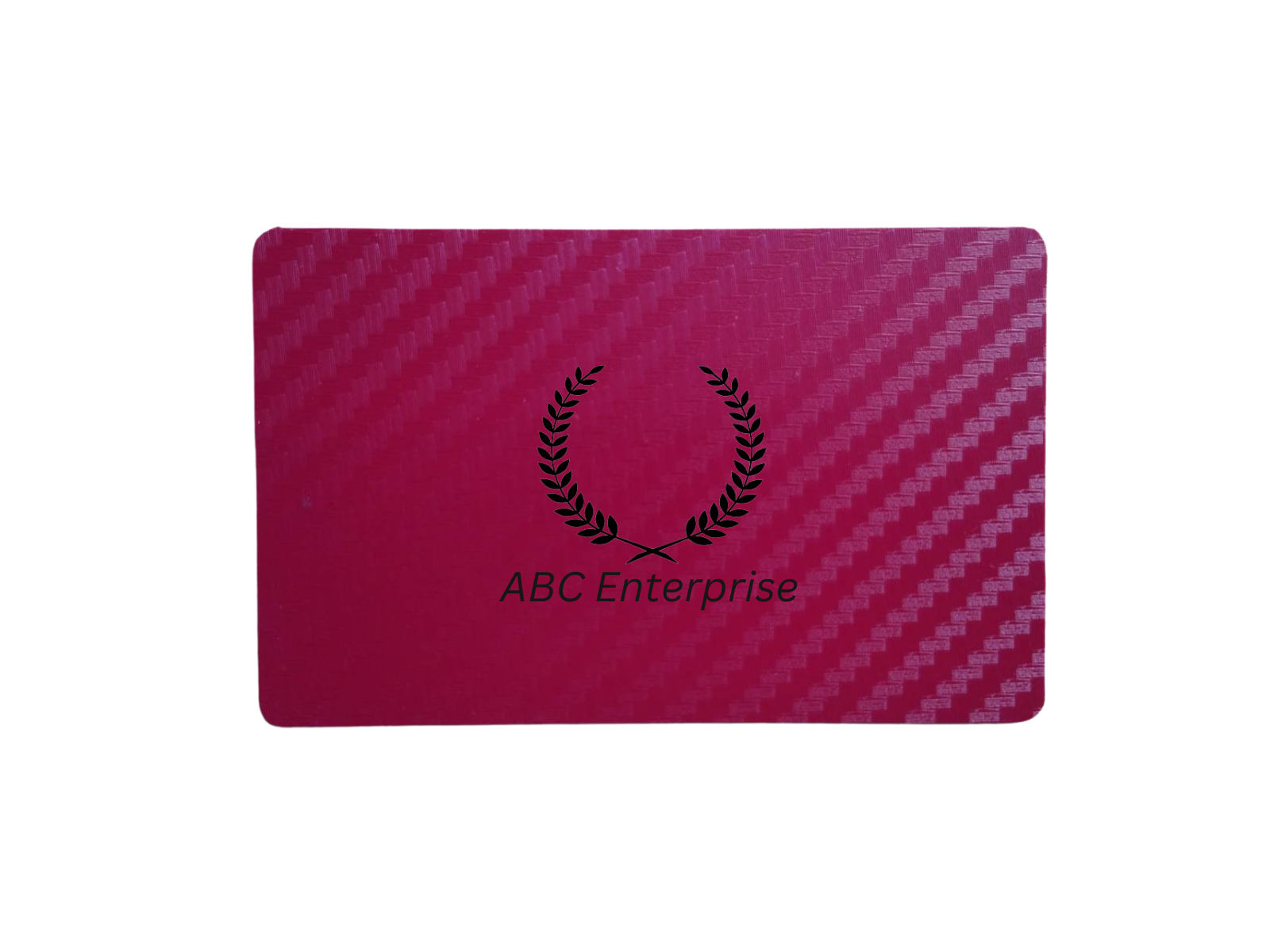 Carbon Fiber - Red Wine - Contactless