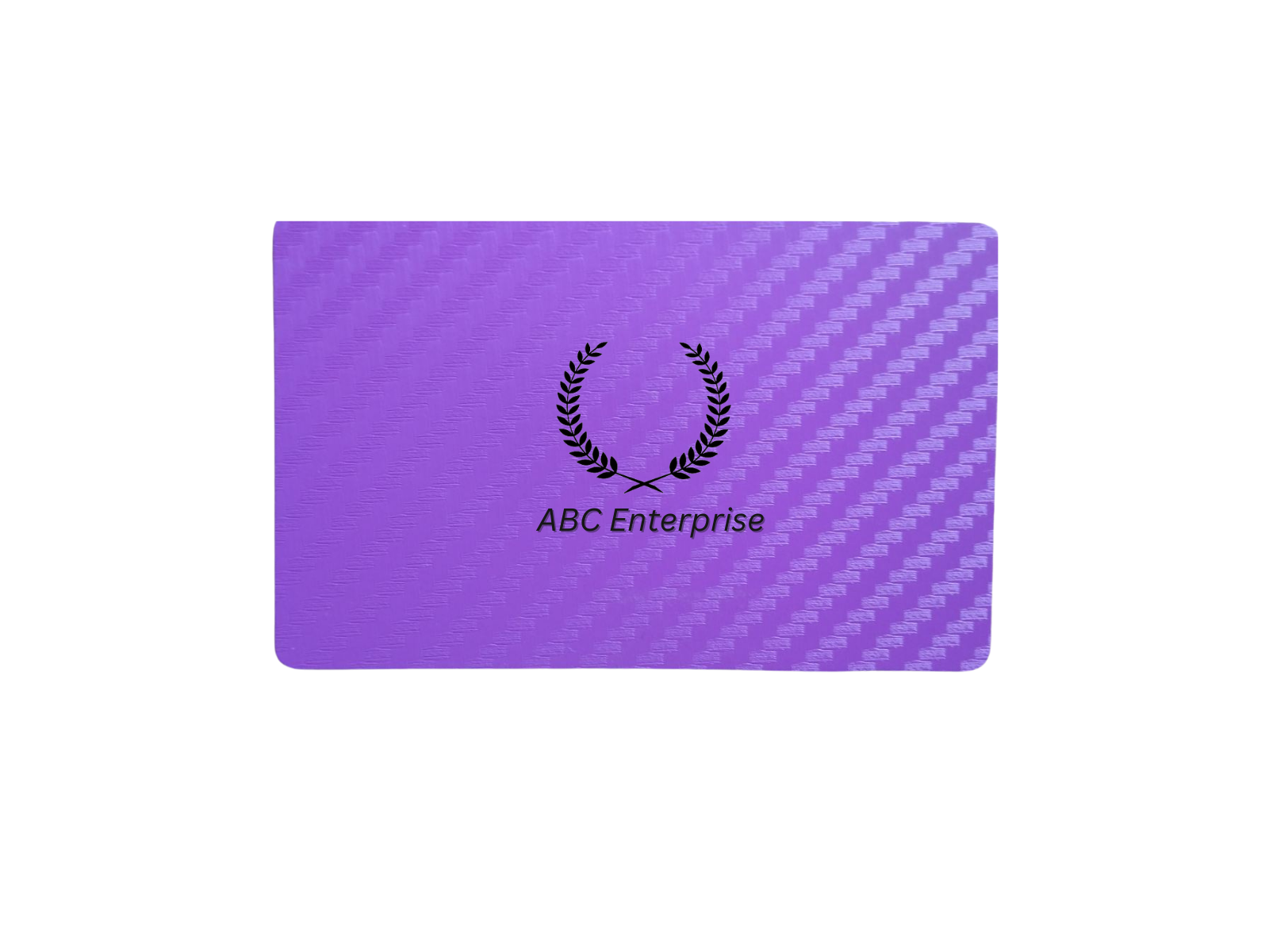 Carbon Fiber - Violet - Contactless