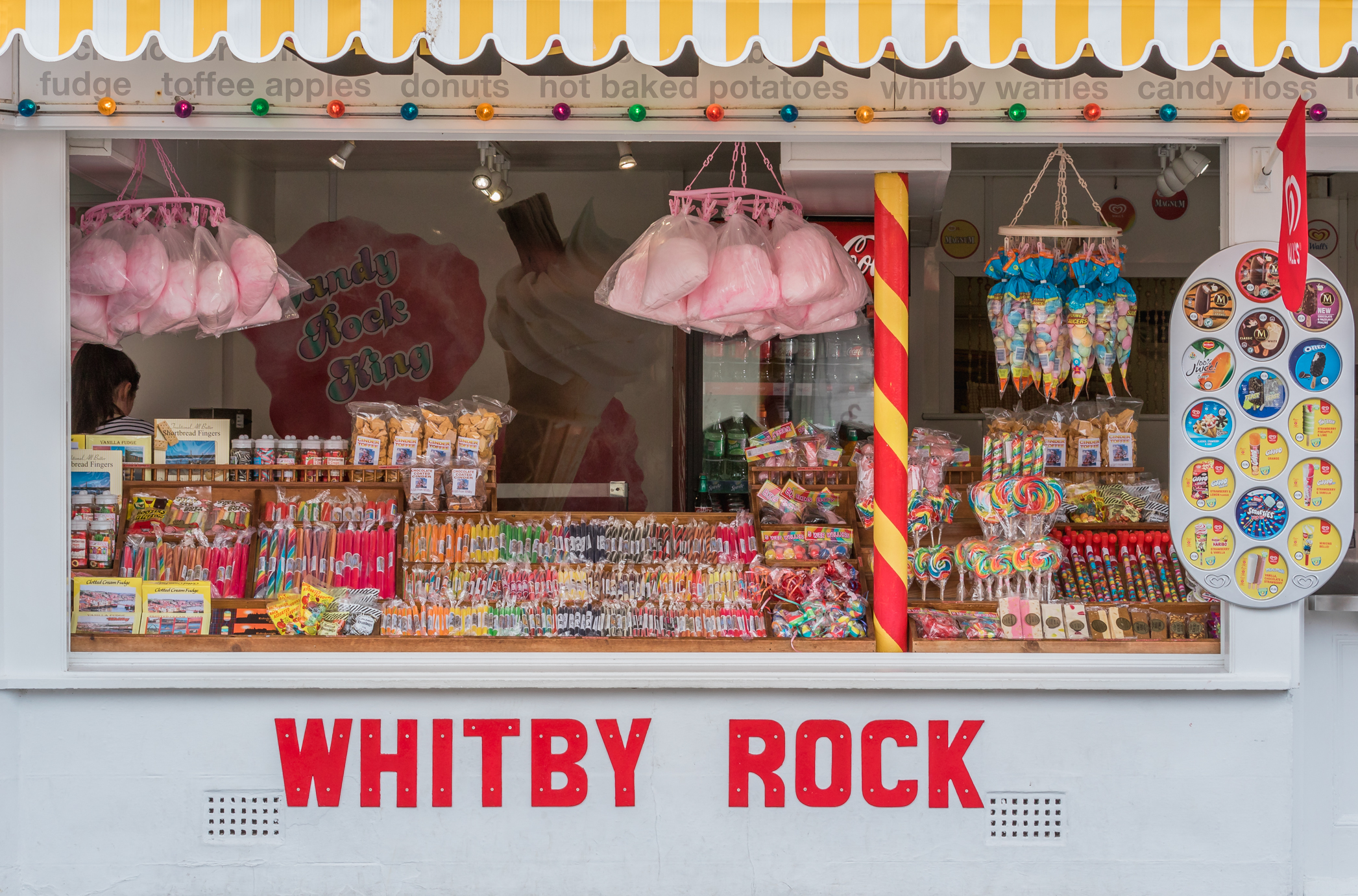 Whitby Rock Shop Greeting Card