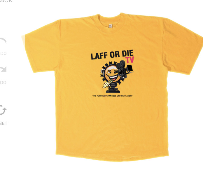 A Laff or Die TV T-Shirt 