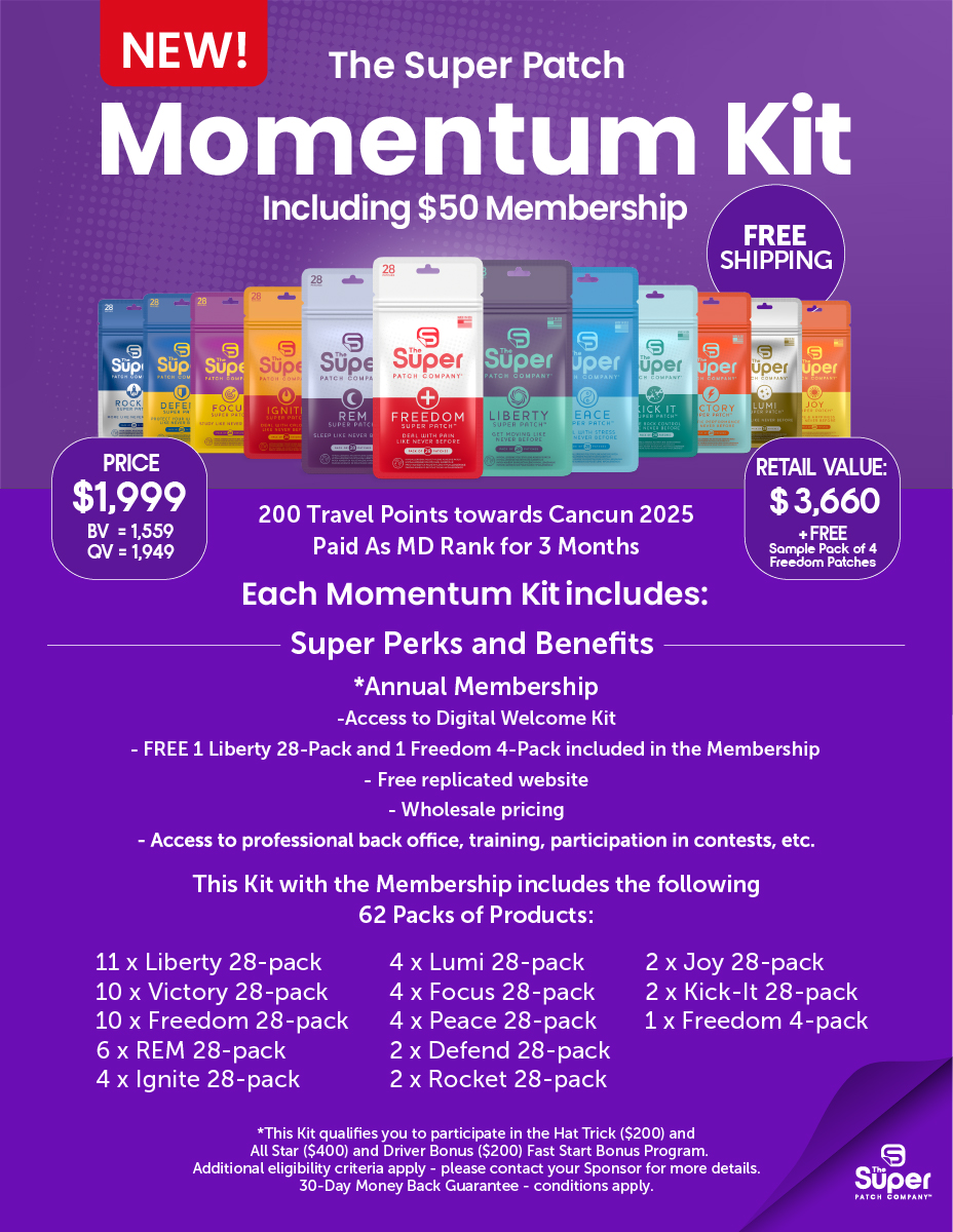 Super Patch Momentum Kit + Annual Membership