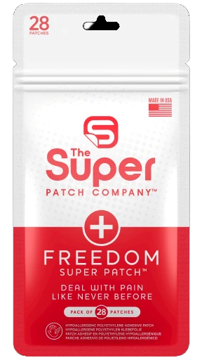 Freedom Super Patch – 28 Patches for Pain Relief – Single Pack