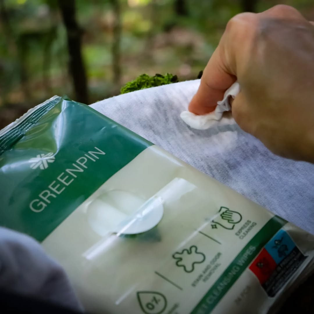 GreenPin-Wet Cleansing Wipes, 24 pcs