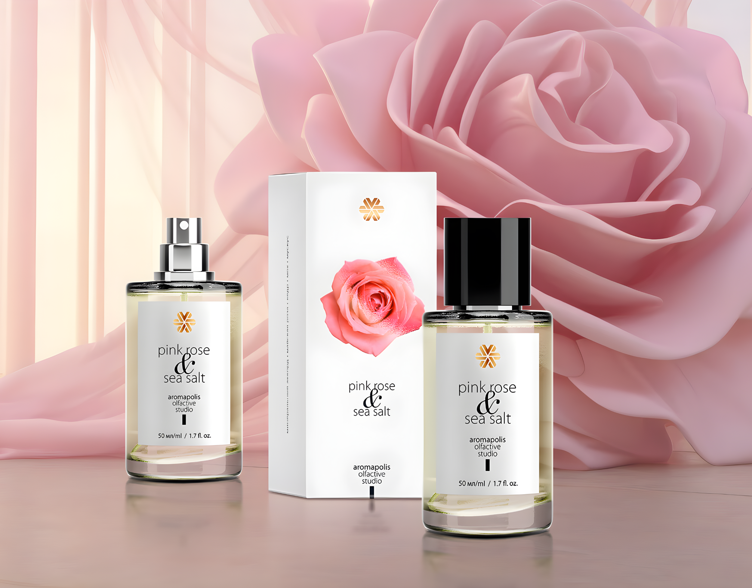  Pink Rose & Sea Salt – Eau de Parfum 