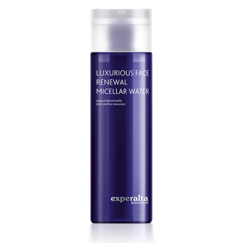 Experalta Platinum. Luxurious face renewal micellar water, 200 ml