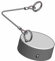 Dust Plugs for DDC Series  Adaptor & Couplers