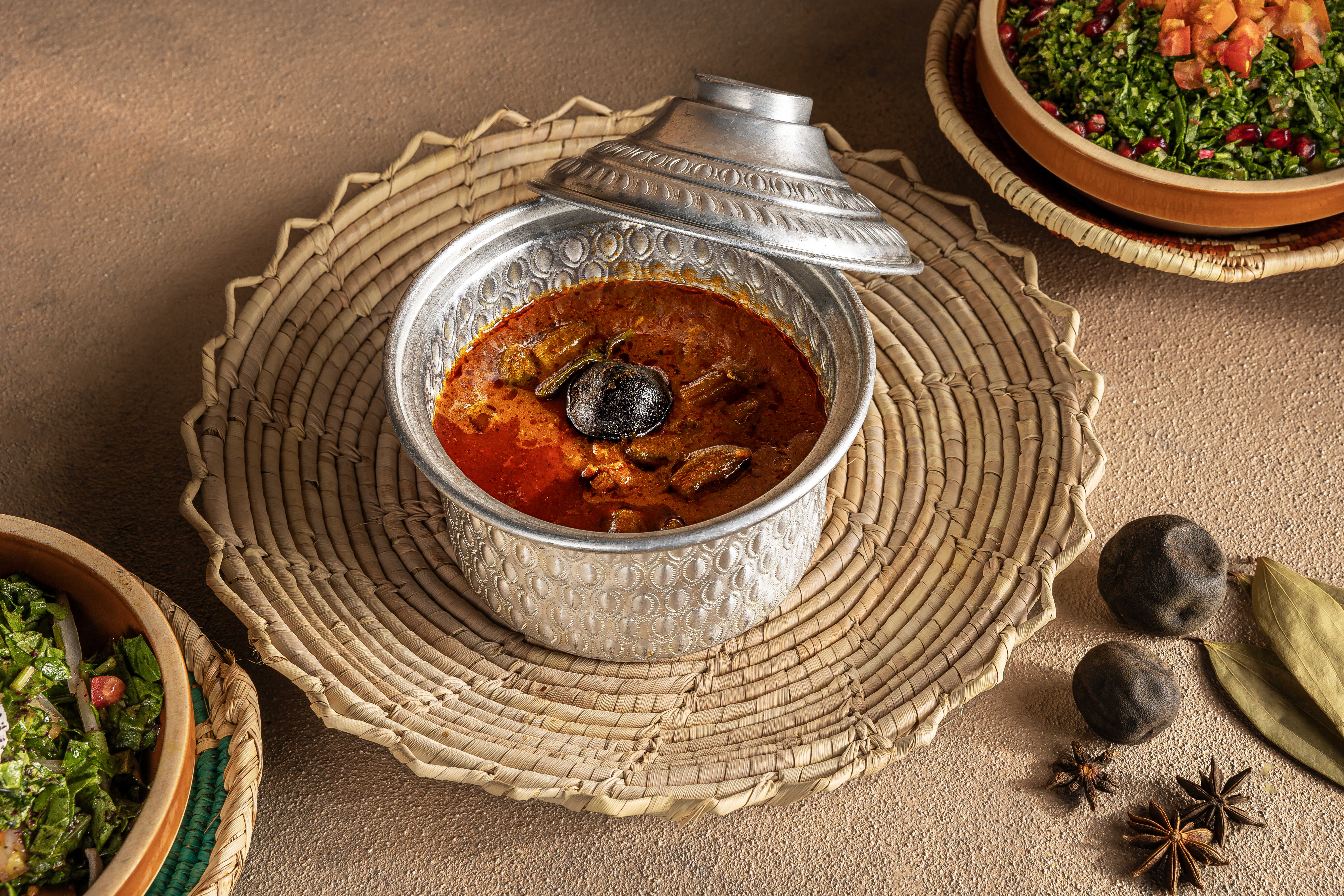 مرق بامبة بدون رز