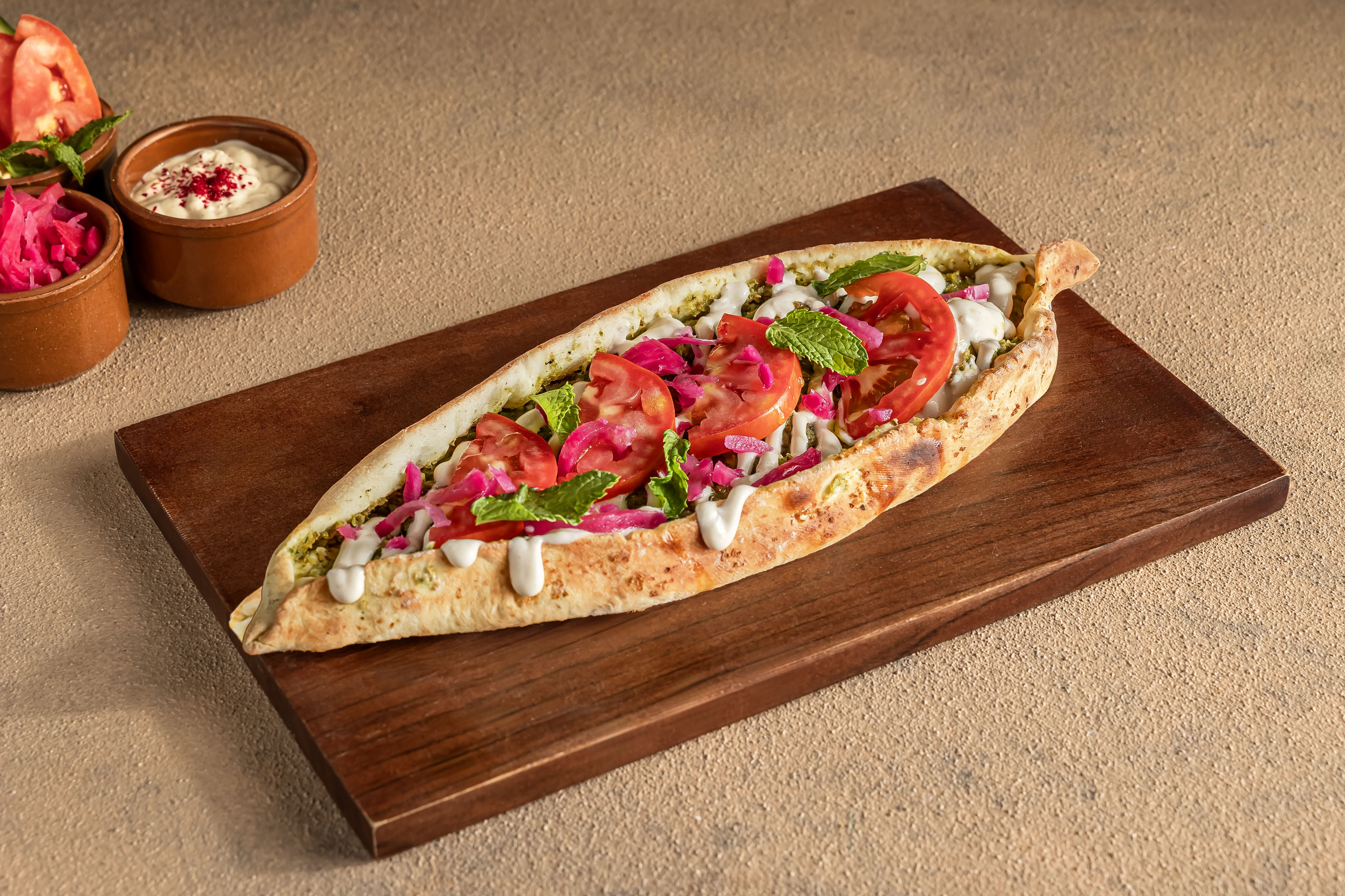 فطيرة فلافل