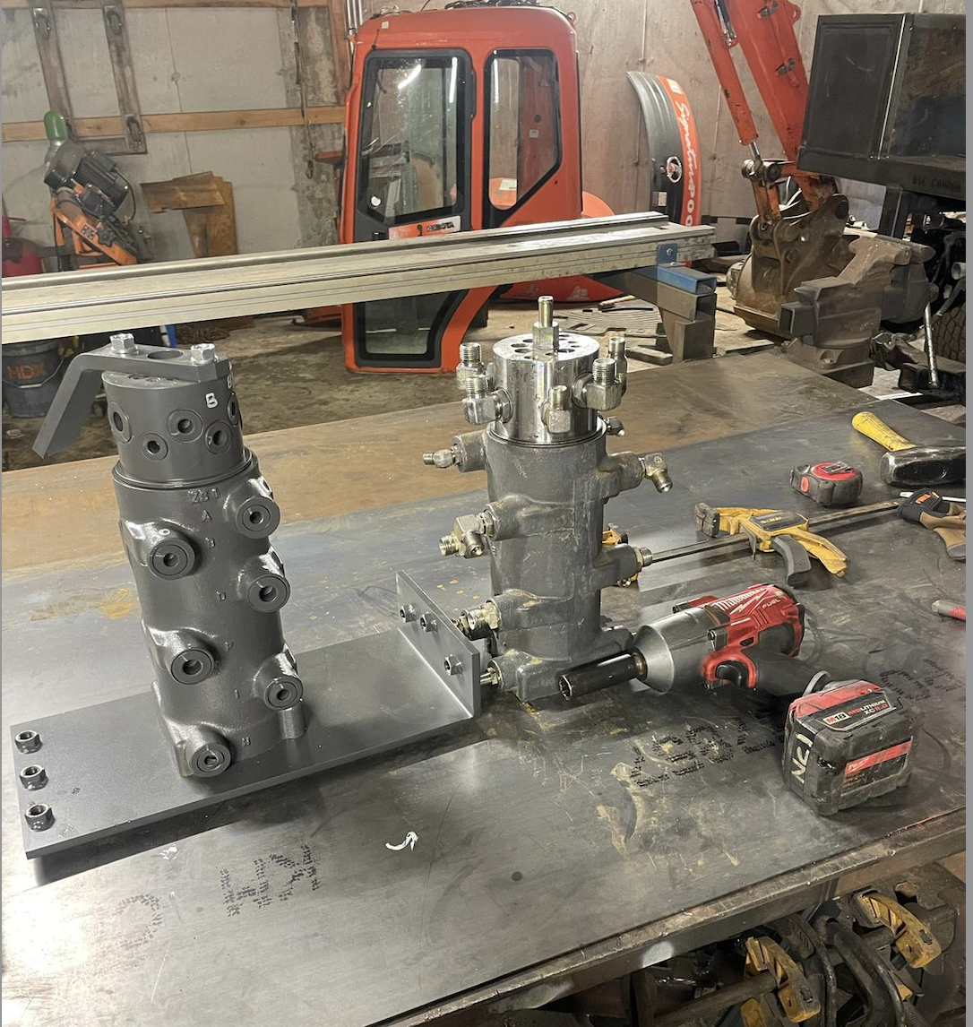 Hydraulic maintenance 