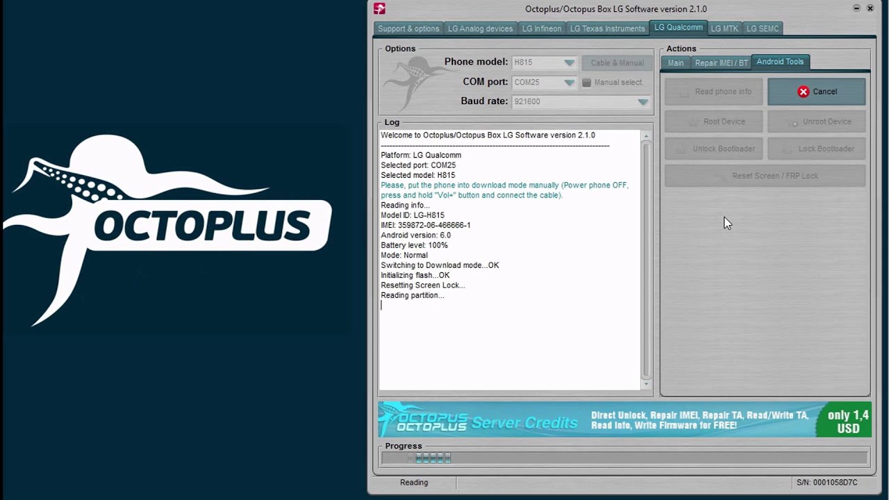 OCTOPLUS LG