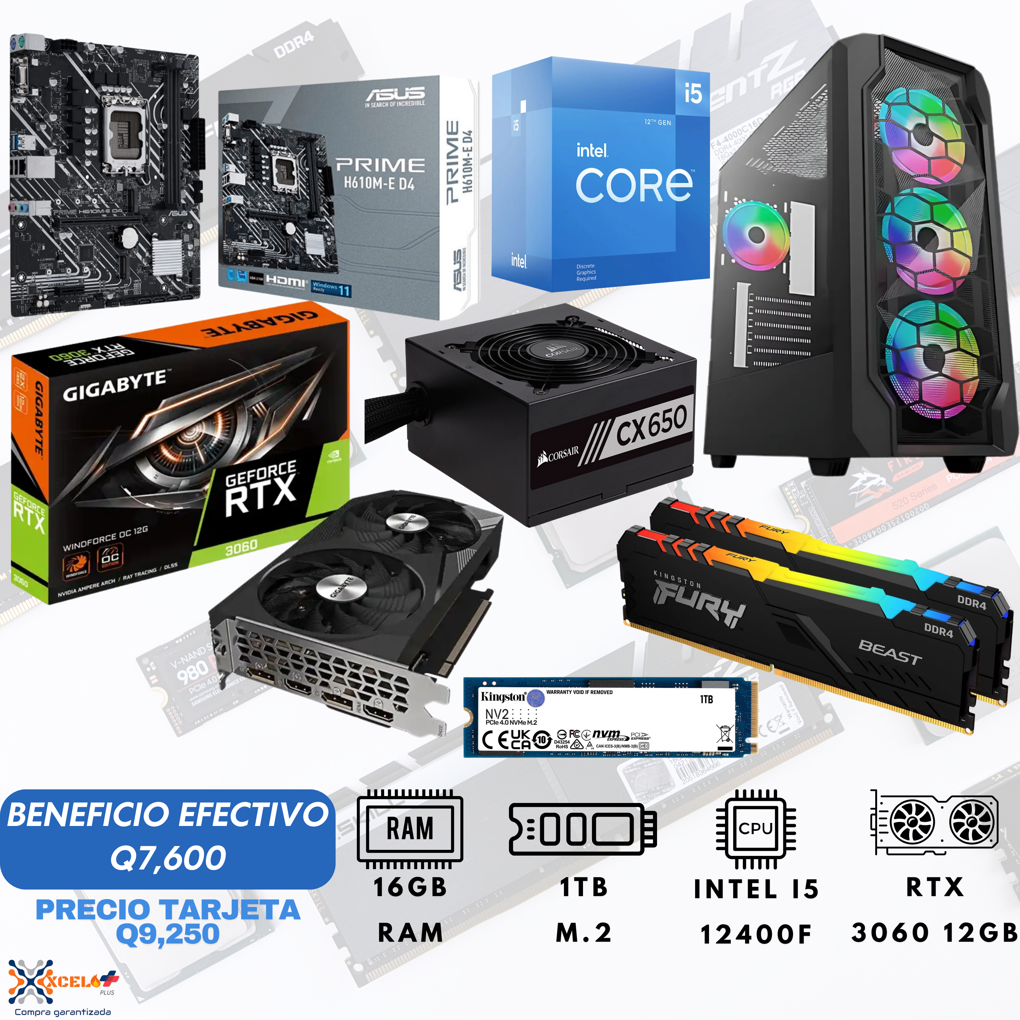 i5 12400F + RTX 3060 12BG