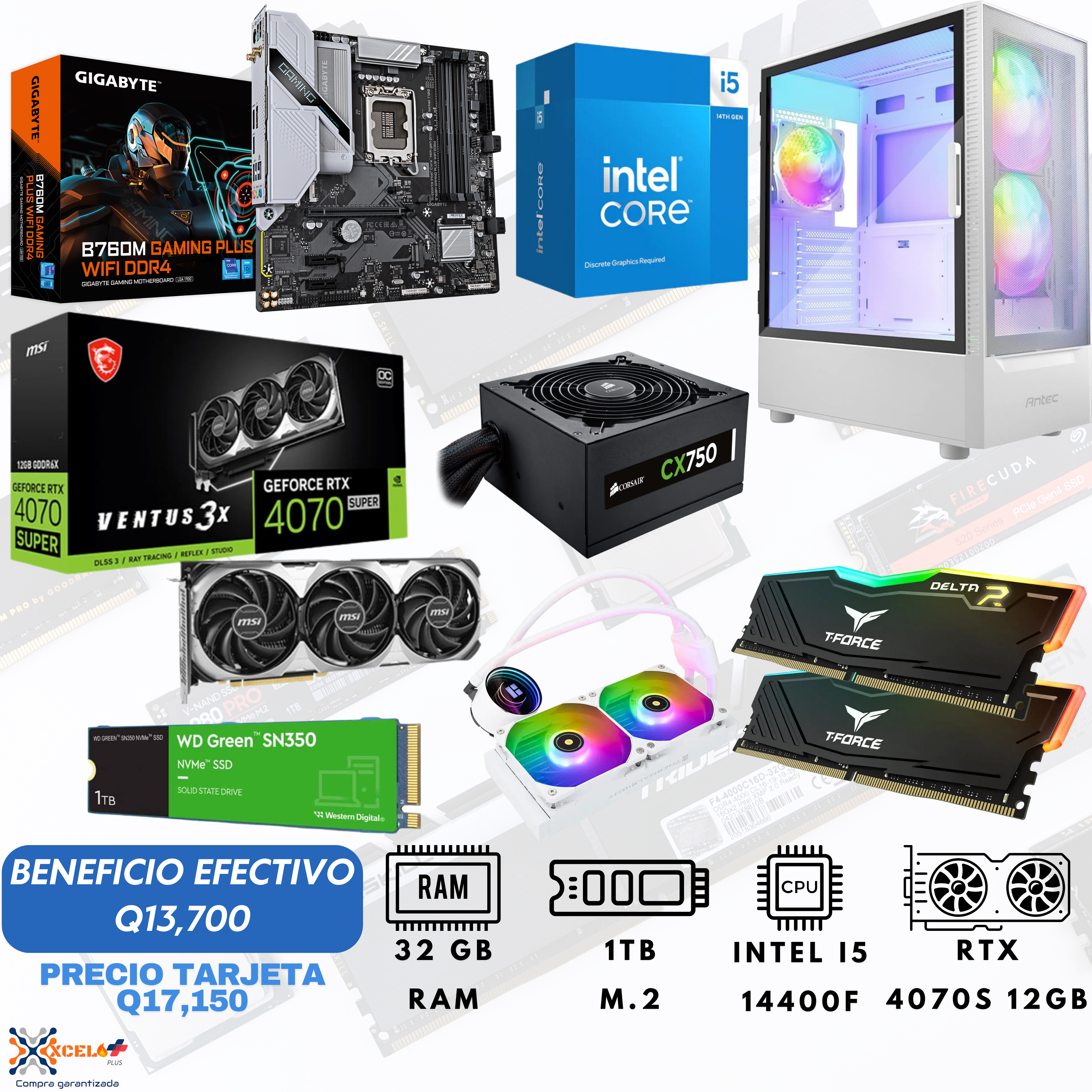i5 14400F + RTX 4070 SUPER 12GB