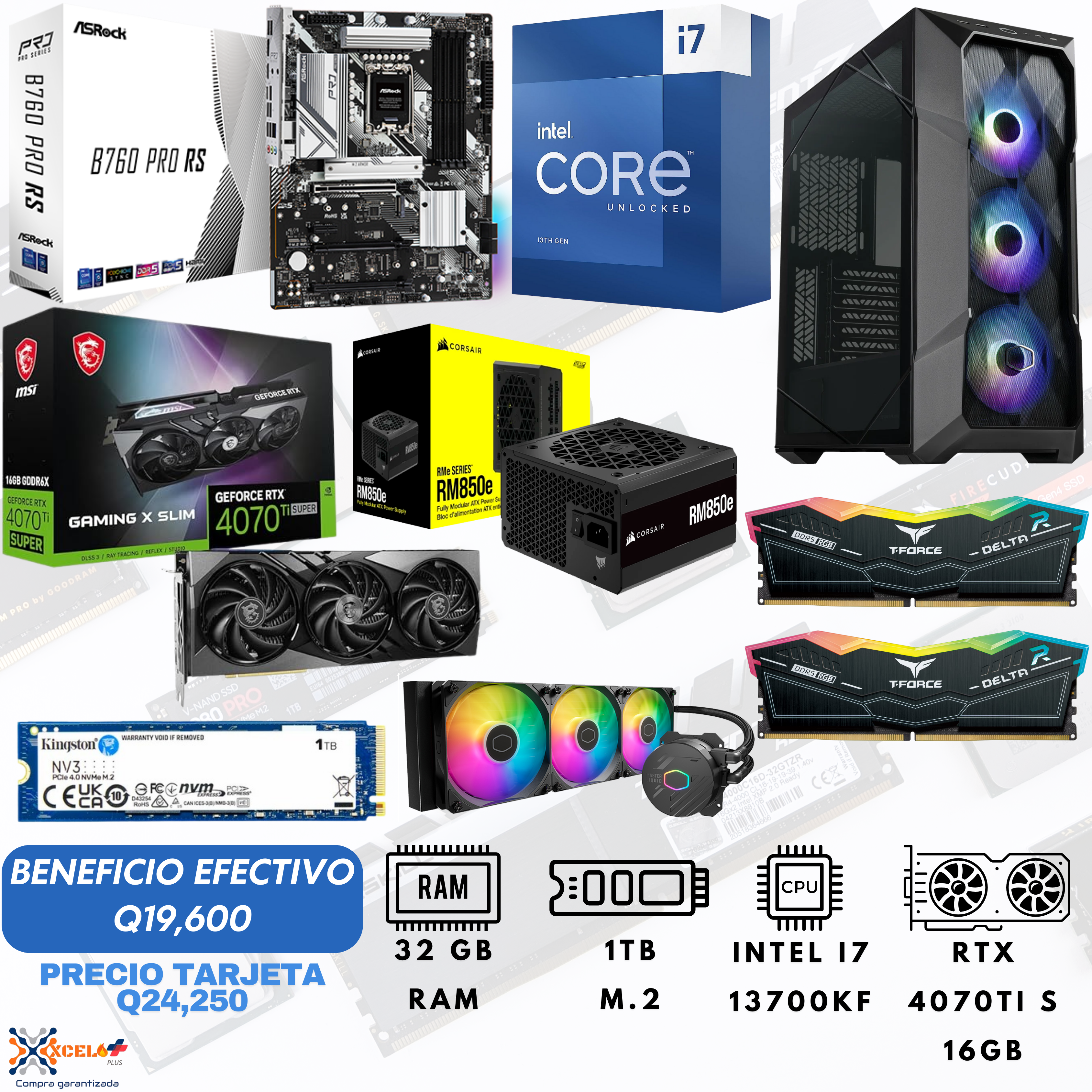 I7 13700KF + RTX 4070 TI SUPER