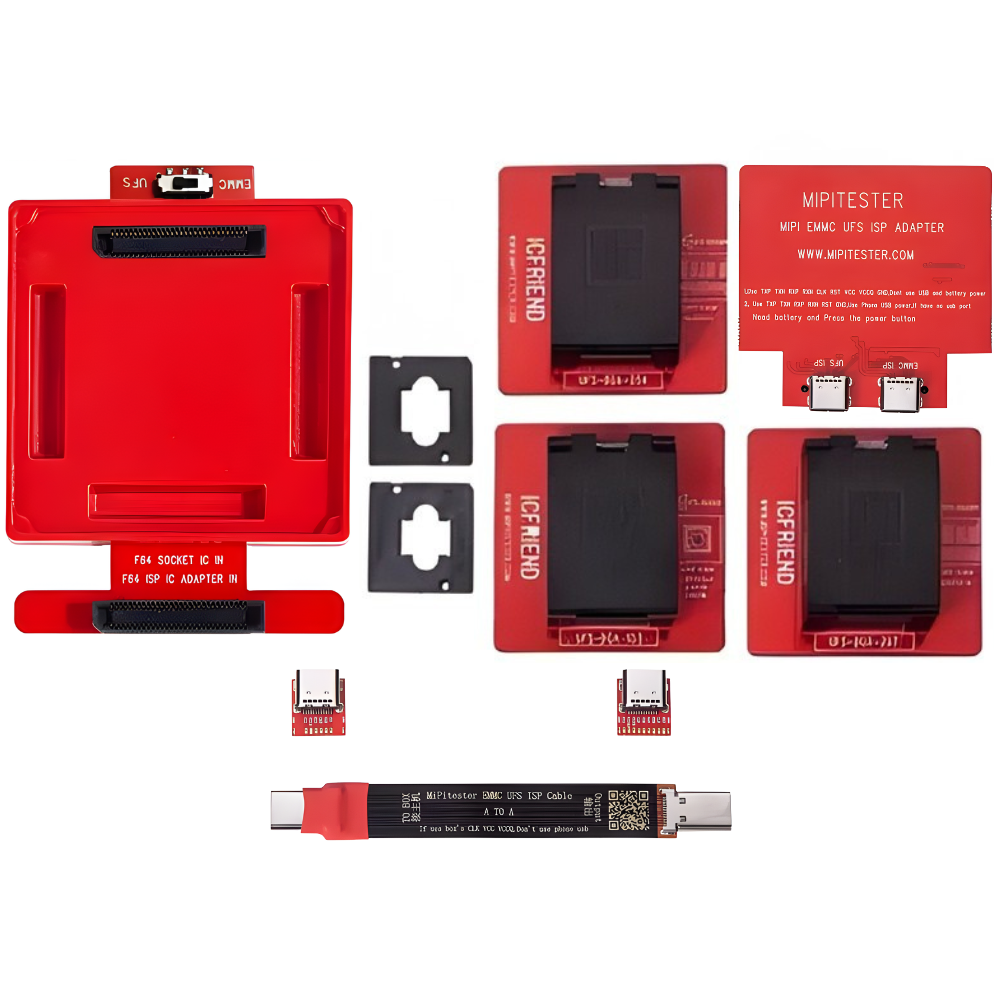 ICFRIEND UFS 153 + 254 + 297 + FLASH 64