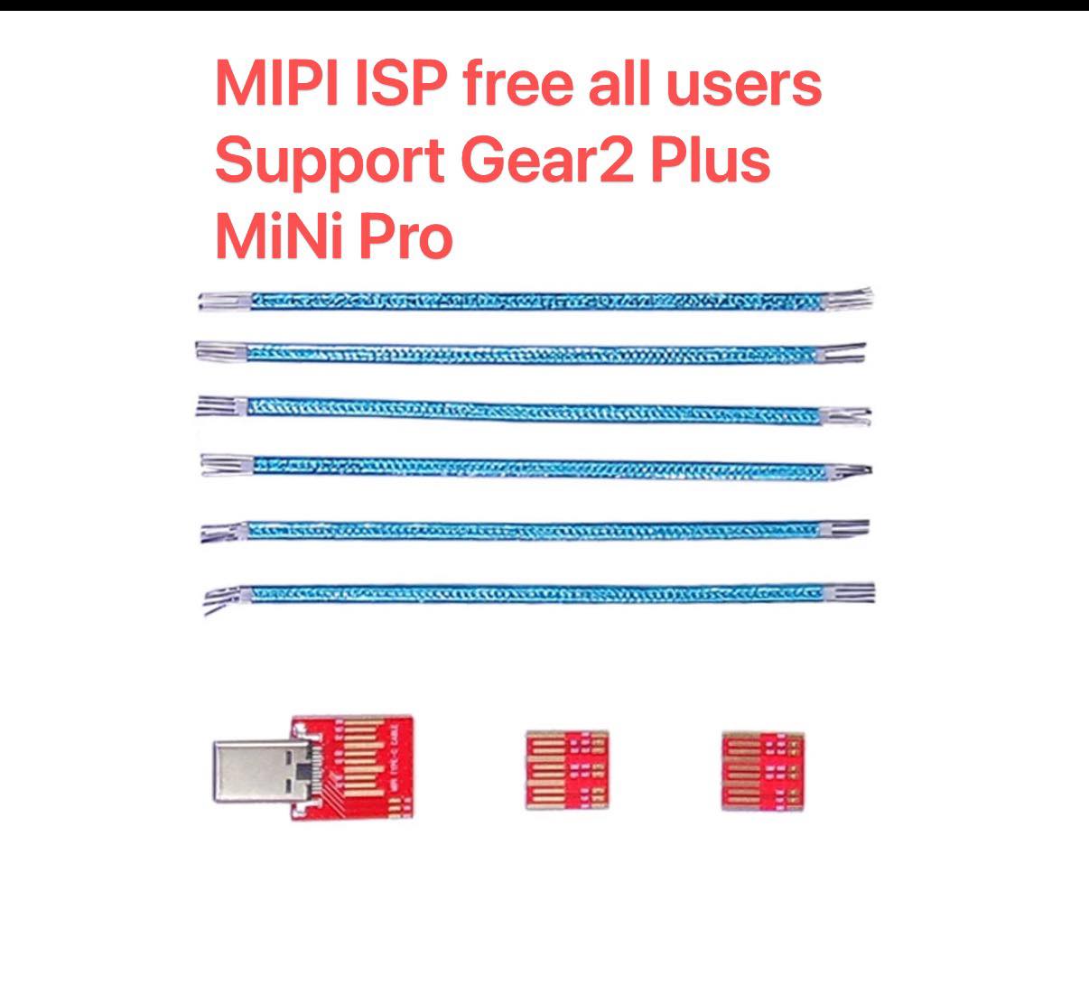 ISP UFS MIPI PRO / PLUS / MINI/ GEAR 2