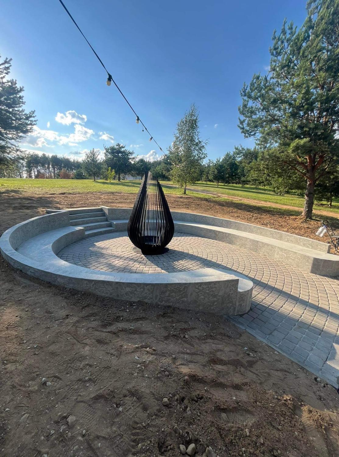 Ugniakuras - laužavietė "Lašas"