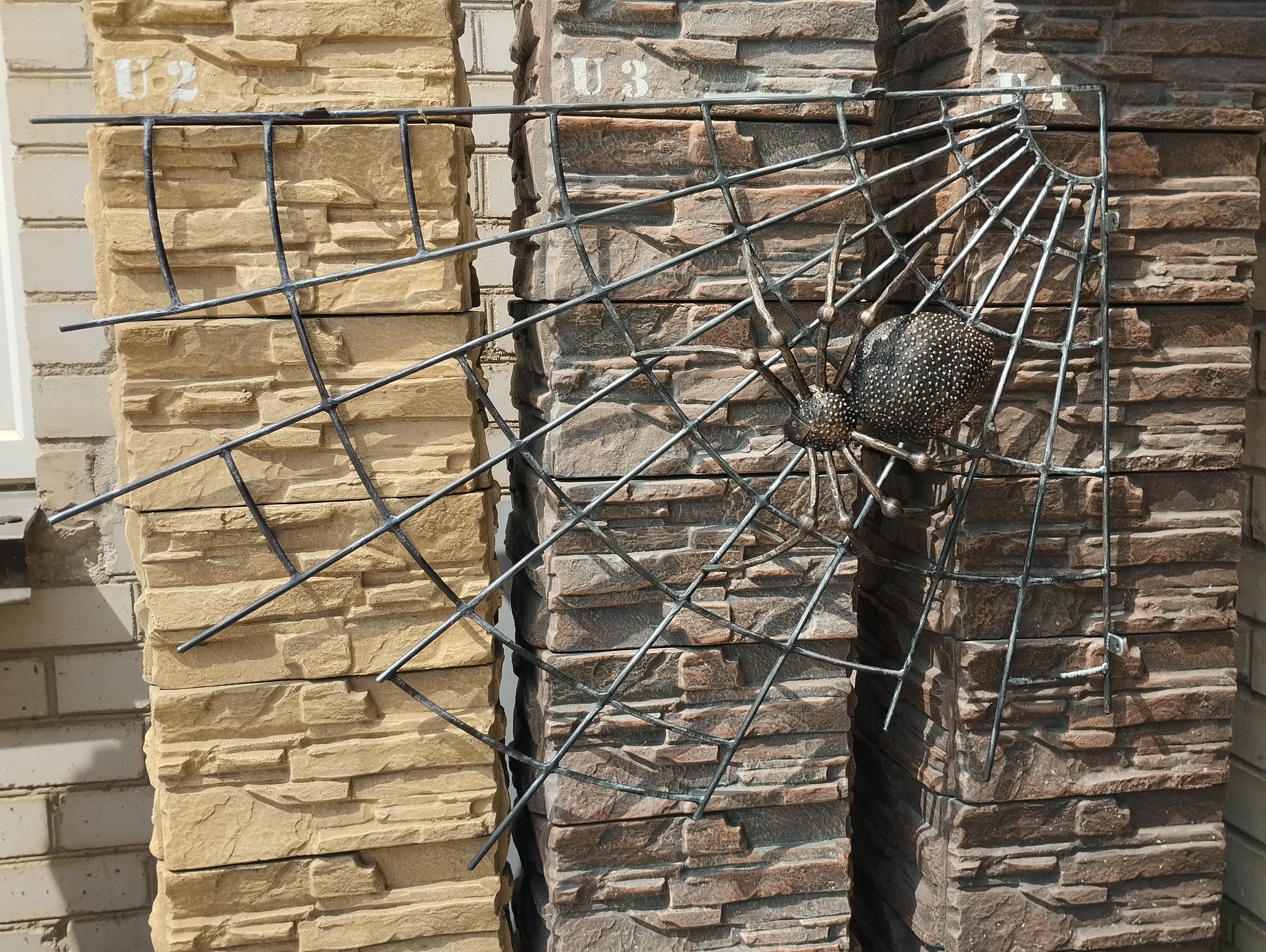 Kalviškas voras su voratinkliu