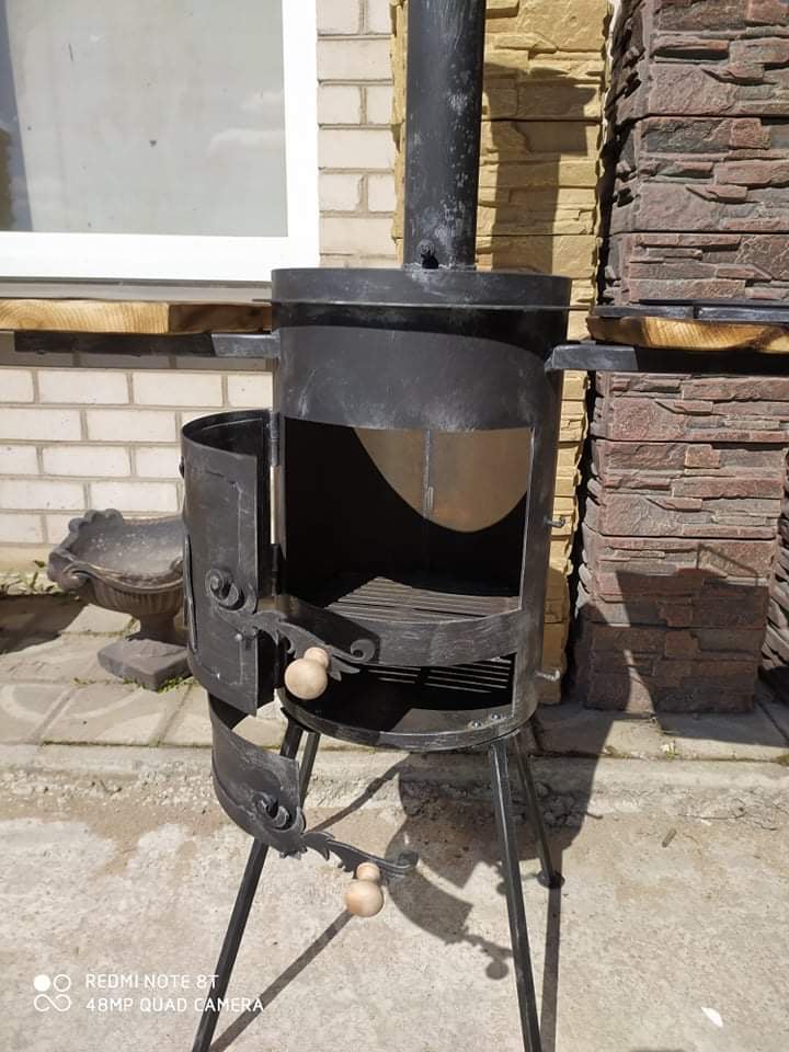 Kazano krosnelė 8l su 2 lentynomis