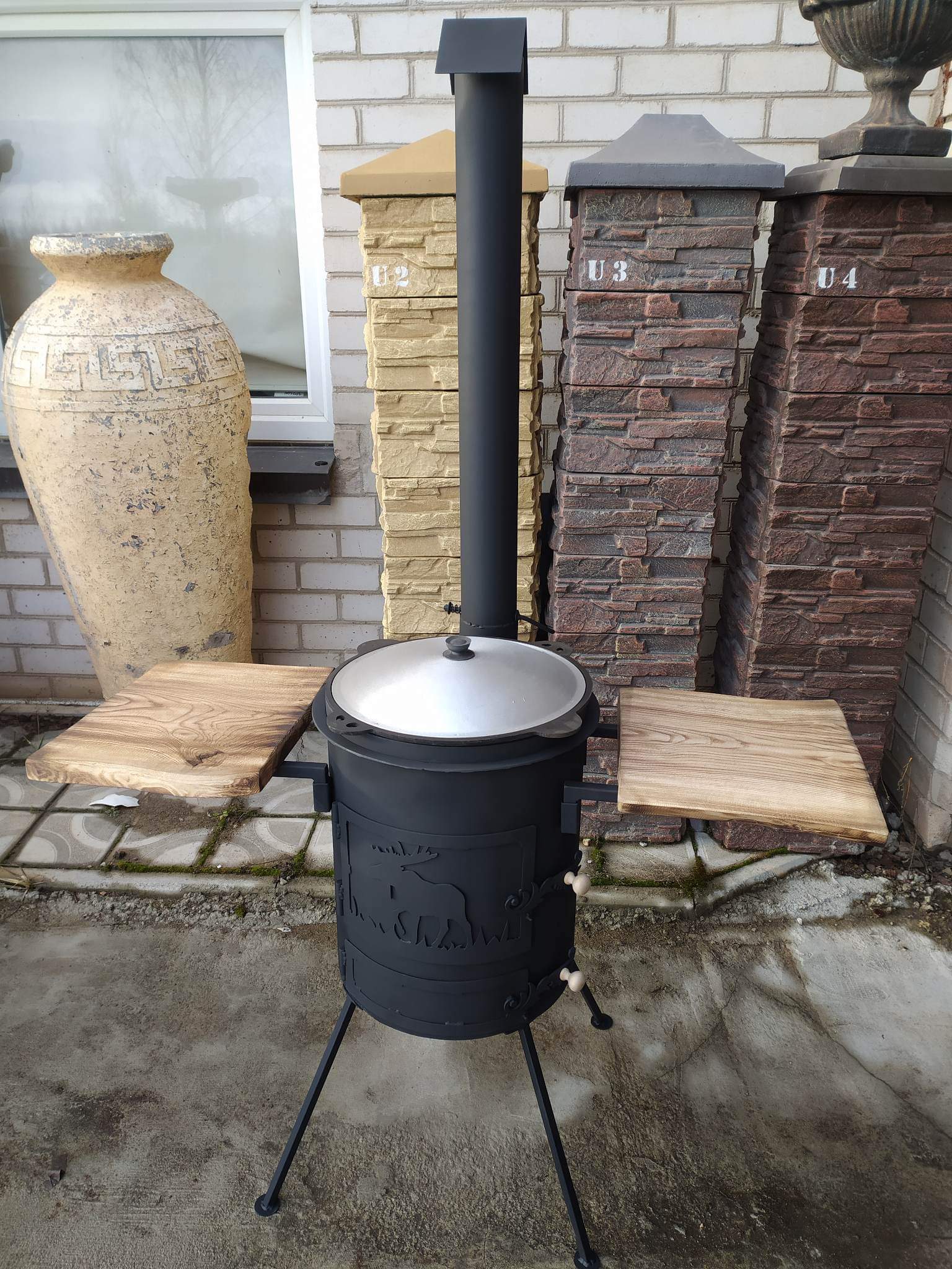 Kazano krosnelė 12l puodui "Paprastoji"