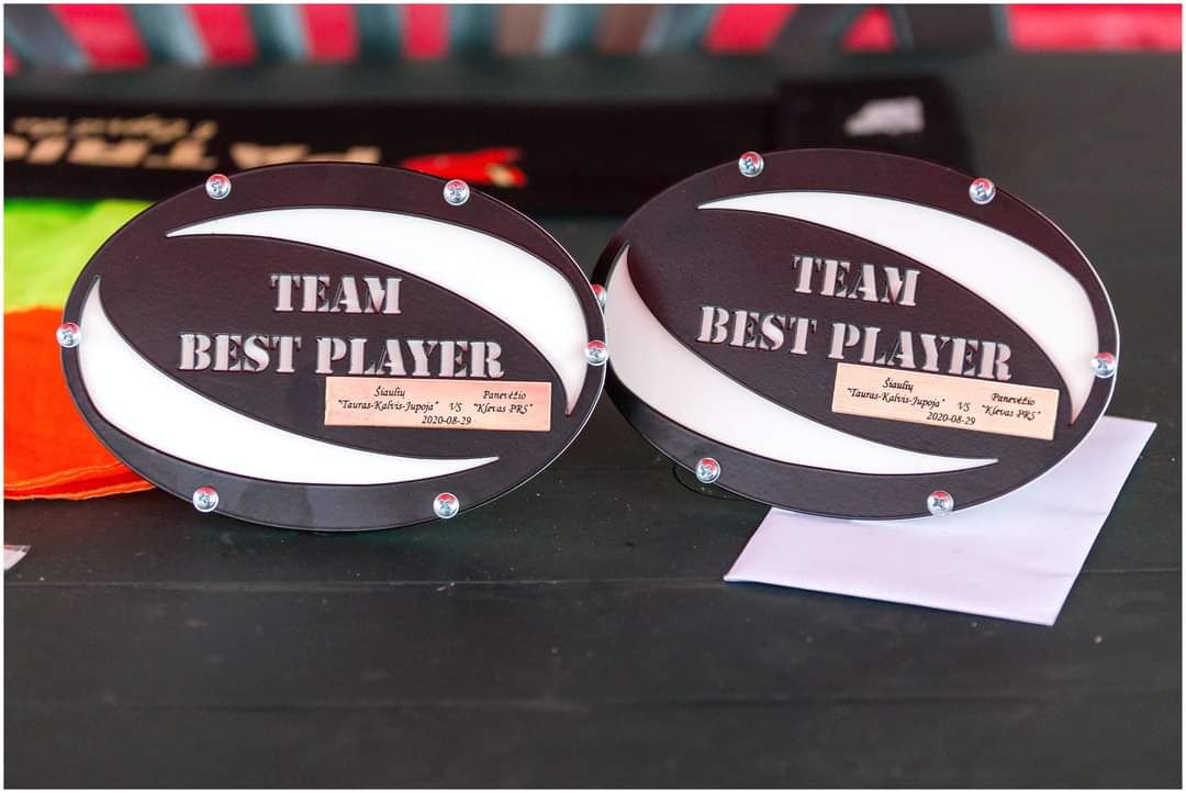 Apdovanojimas "Team best player"
